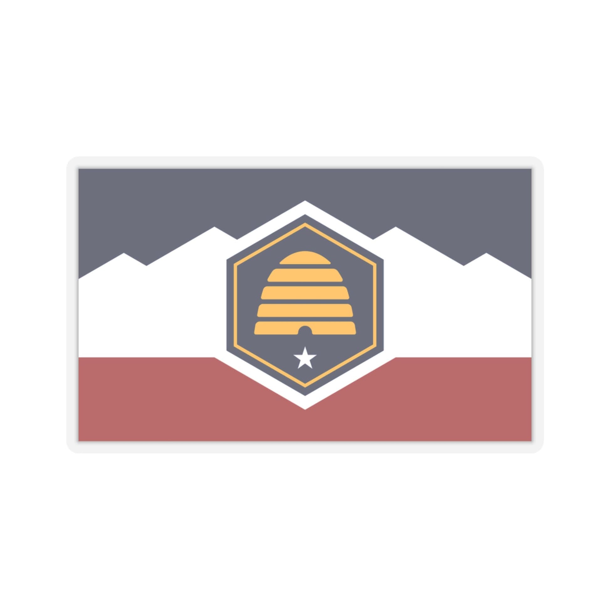 Utah Flag Stickers