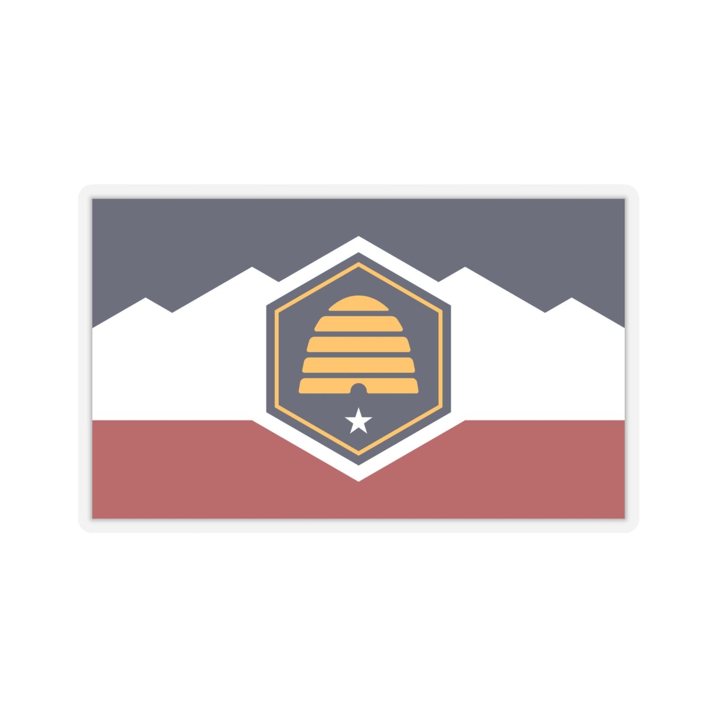 Utah Flag Stickers