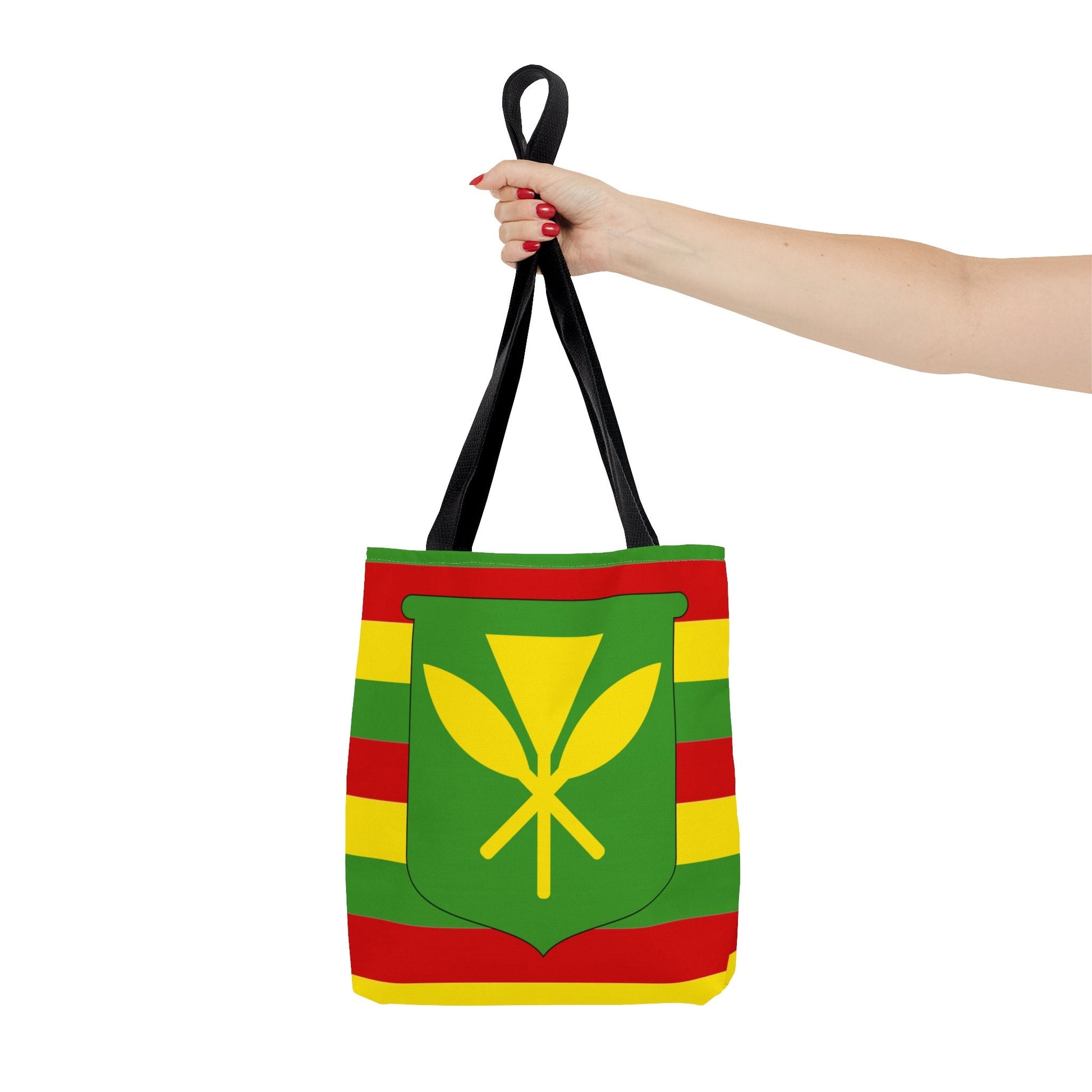 Kanaka Maoli Hawaiian Flag Tote Bag