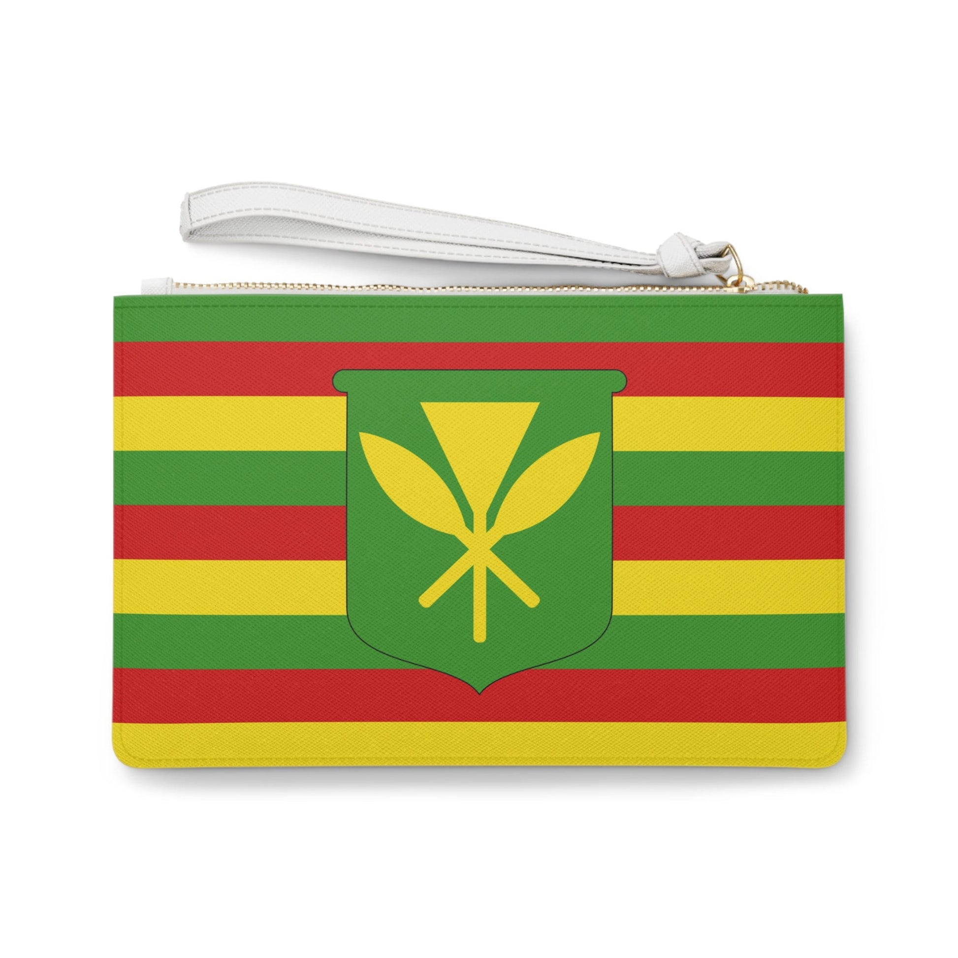 Kanaka Maoli Hawaii Flag Clutch Bag