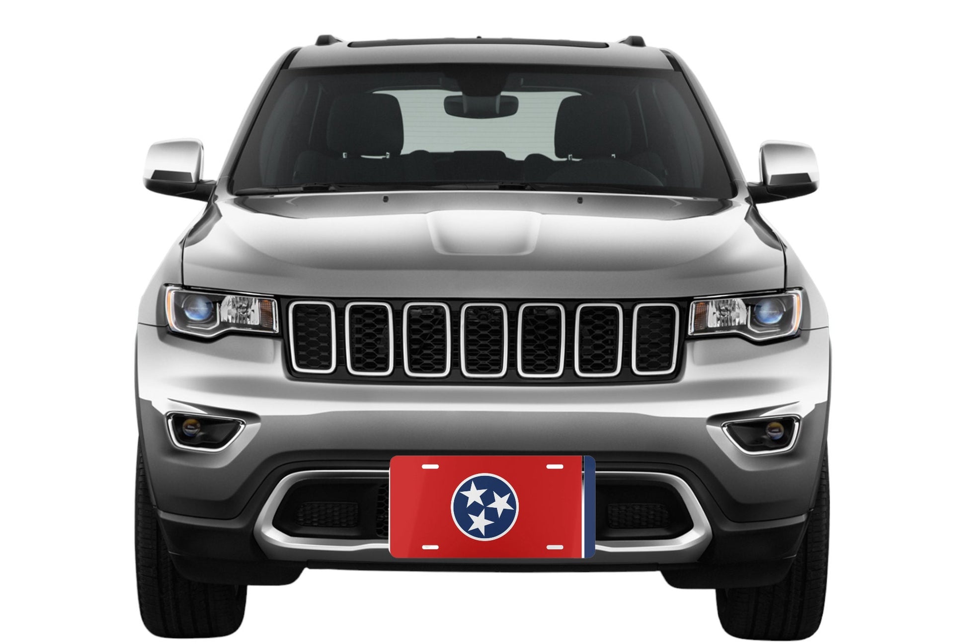 Tennessee State Flag Car Plate tag