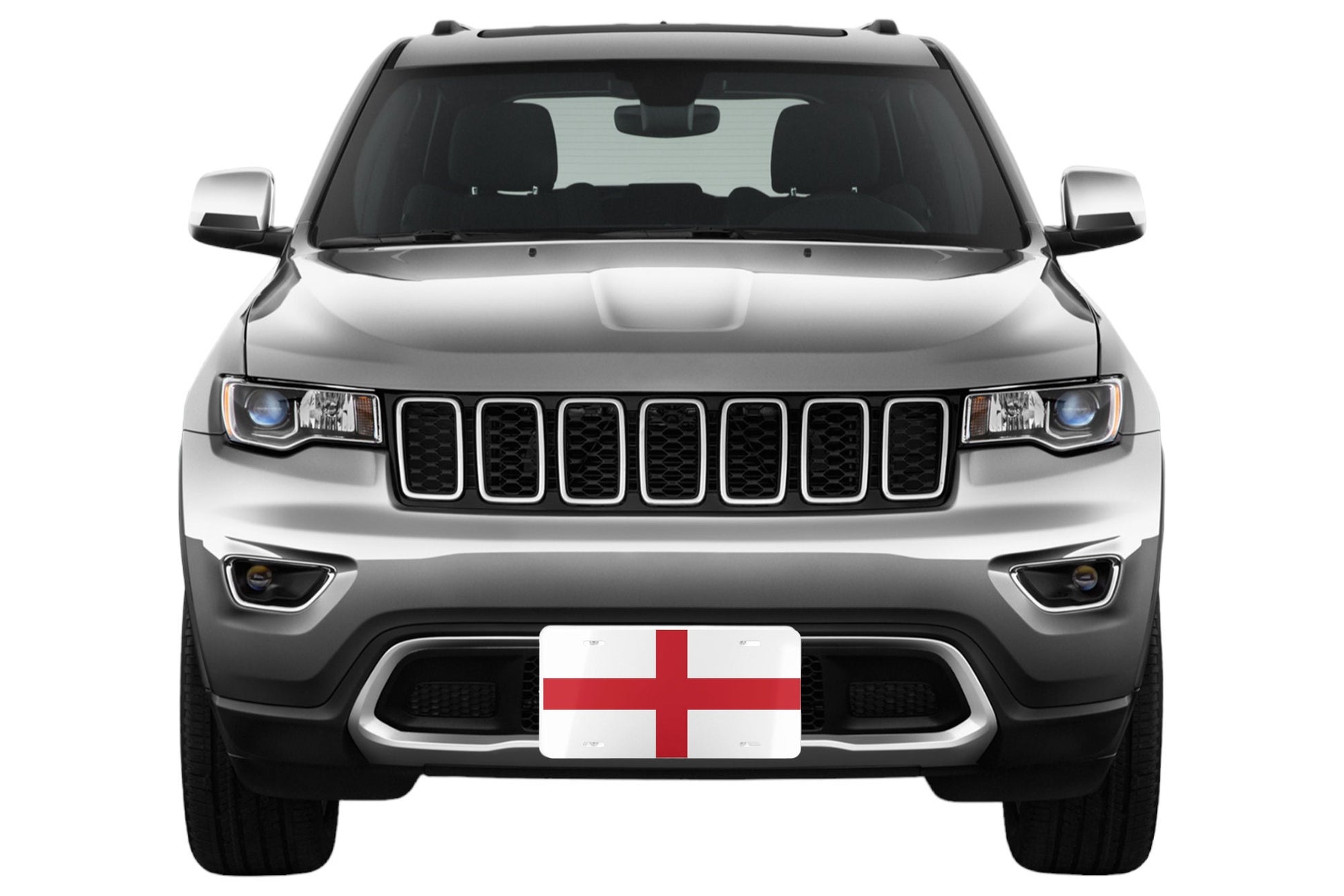 England Flag Car Plate tag