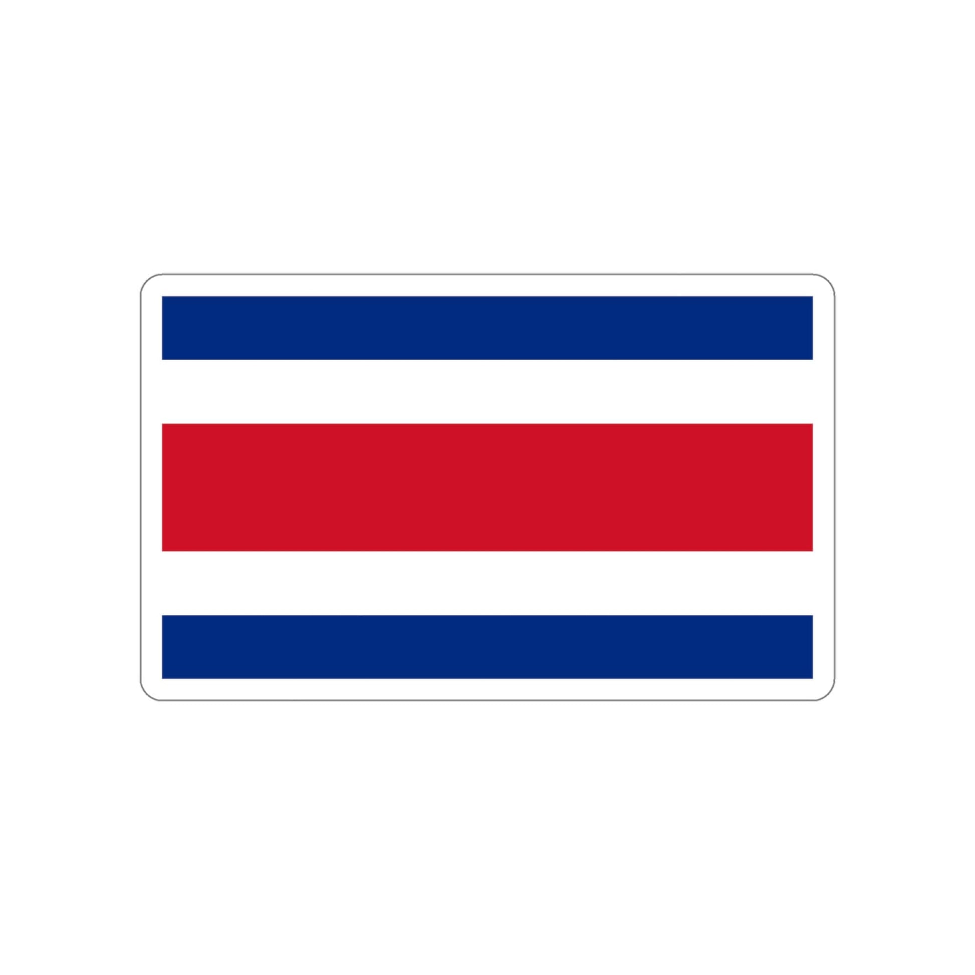 Costa Rica Flag Stickers