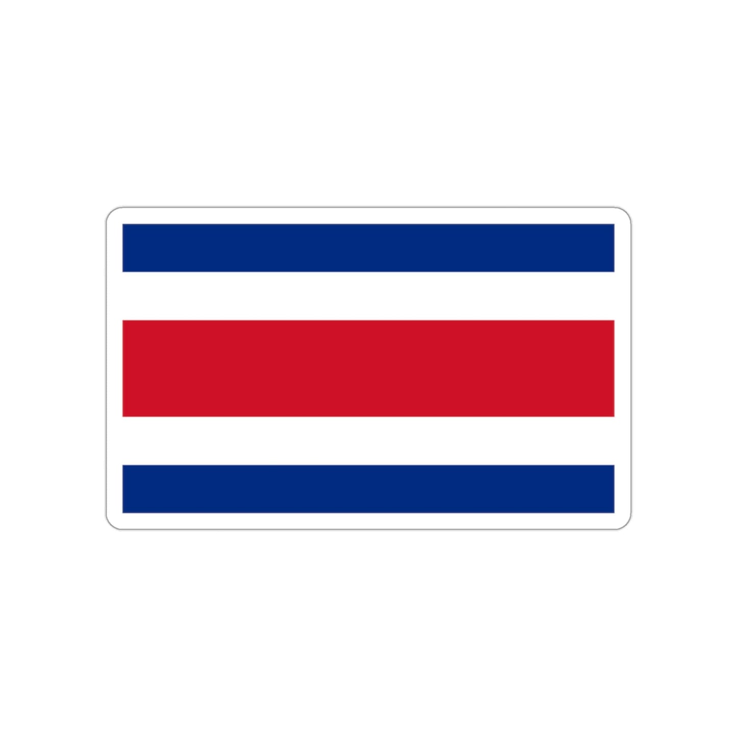 Costa Rica Flag Stickers