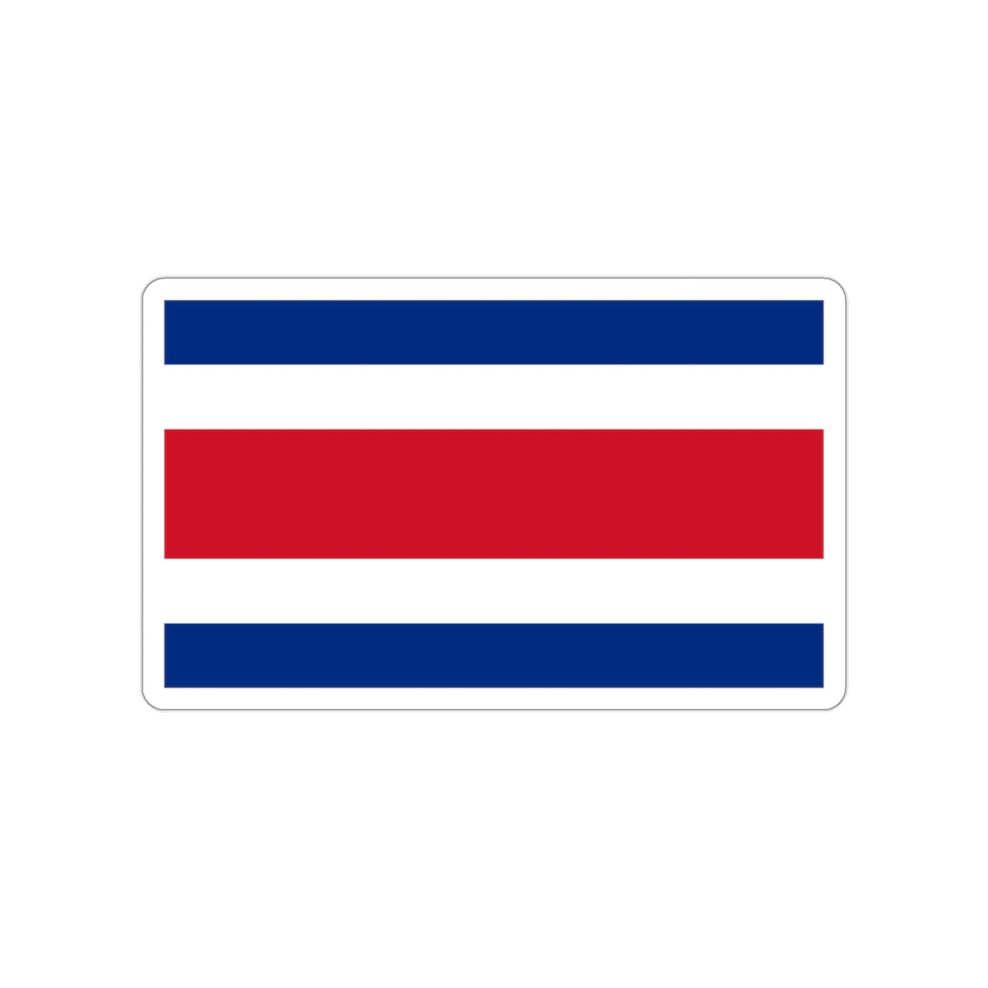 Costa Rica Flag Stickers