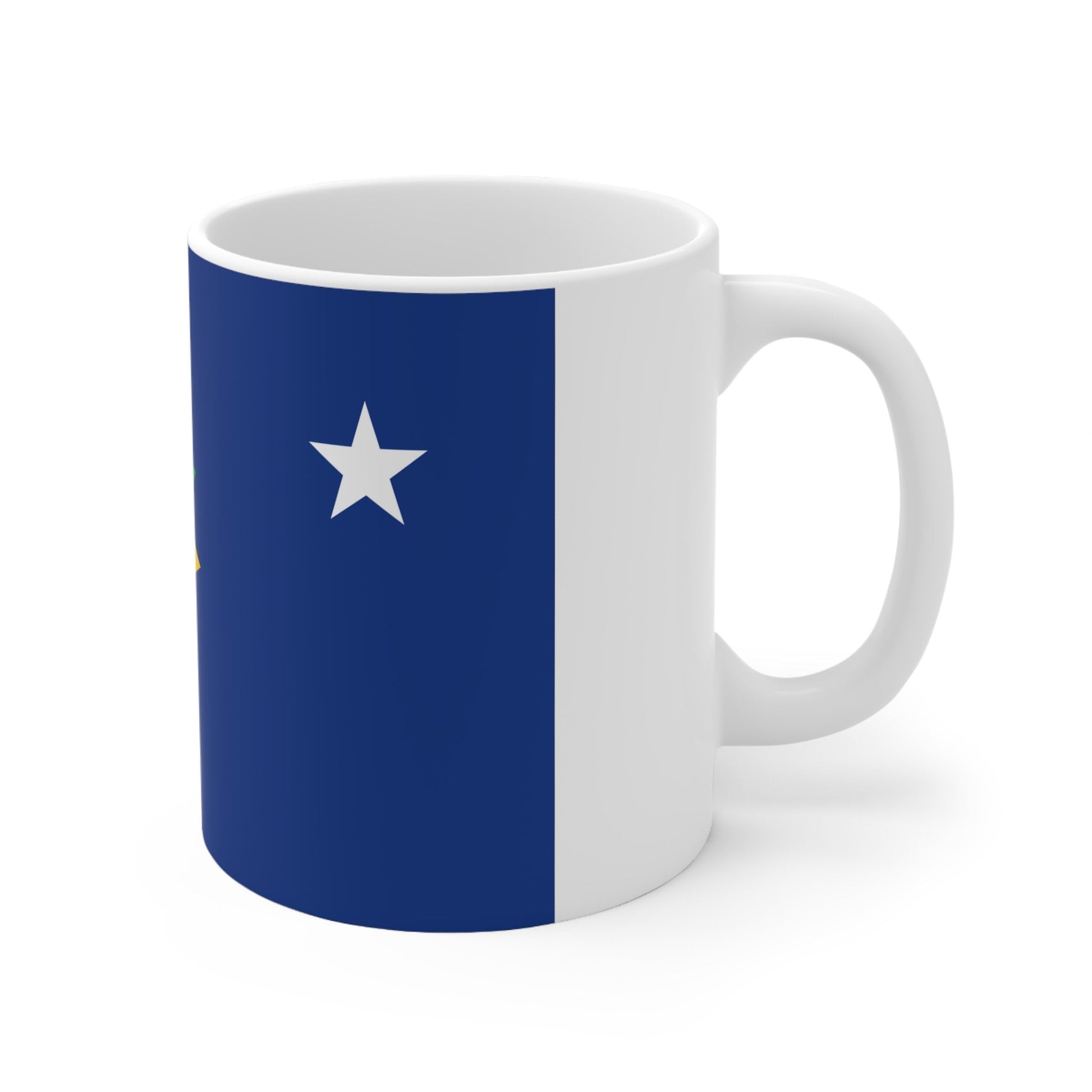 Topeka Kansas Flag Ceramic Mug 11oz