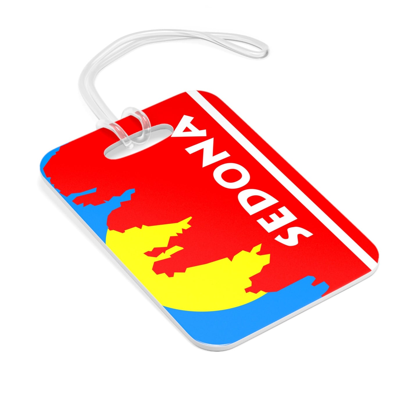 Sedona Arizona Flag Luggage Bag Tag