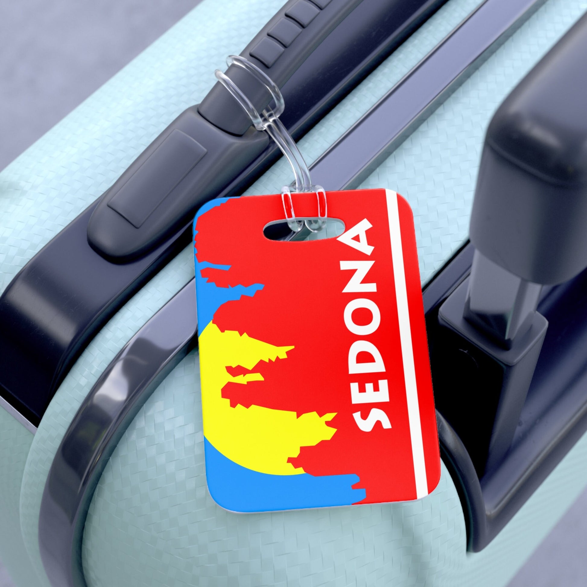 Sedona Arizona Flag Luggage Bag Tag