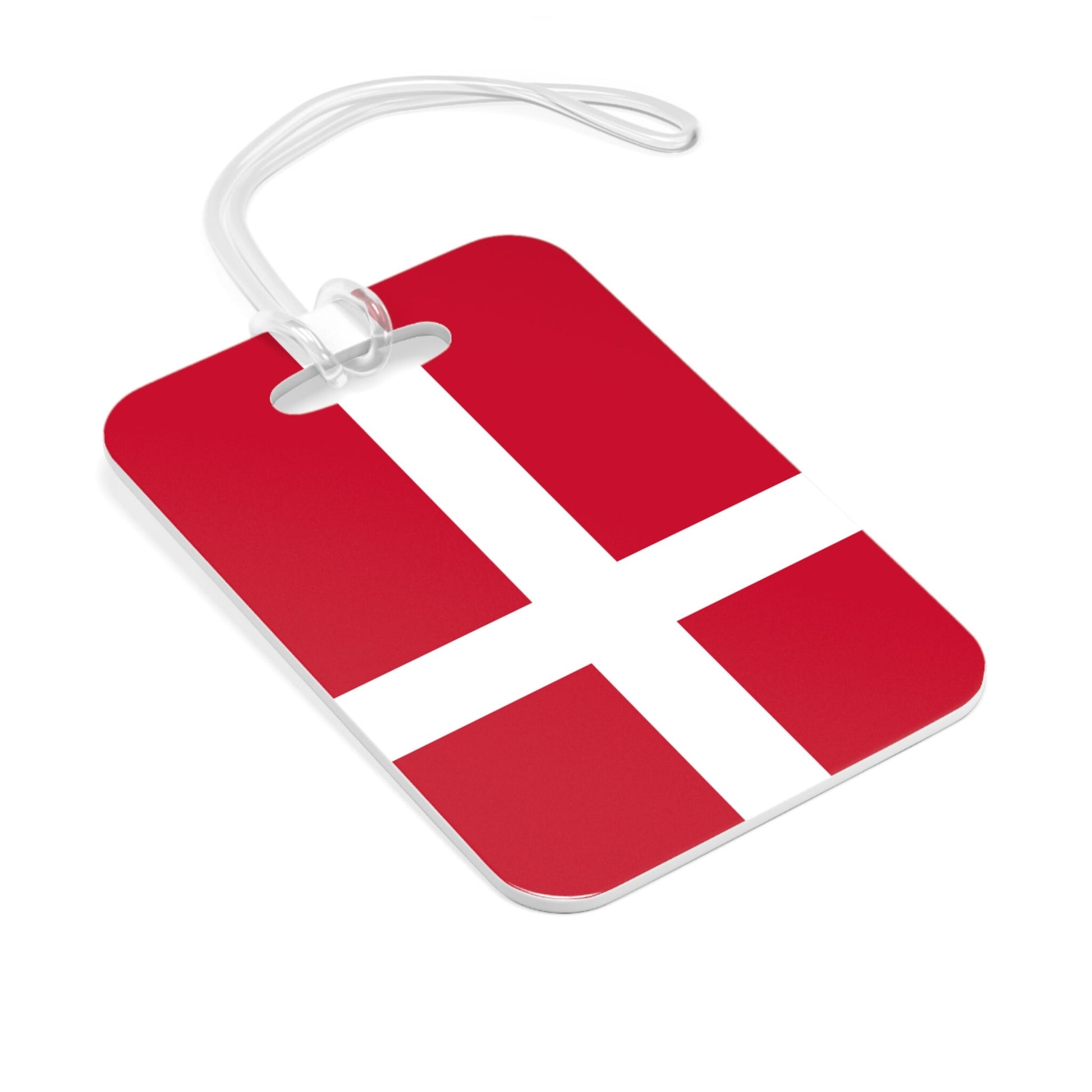 Denmark Flag Luggage Bag Tag