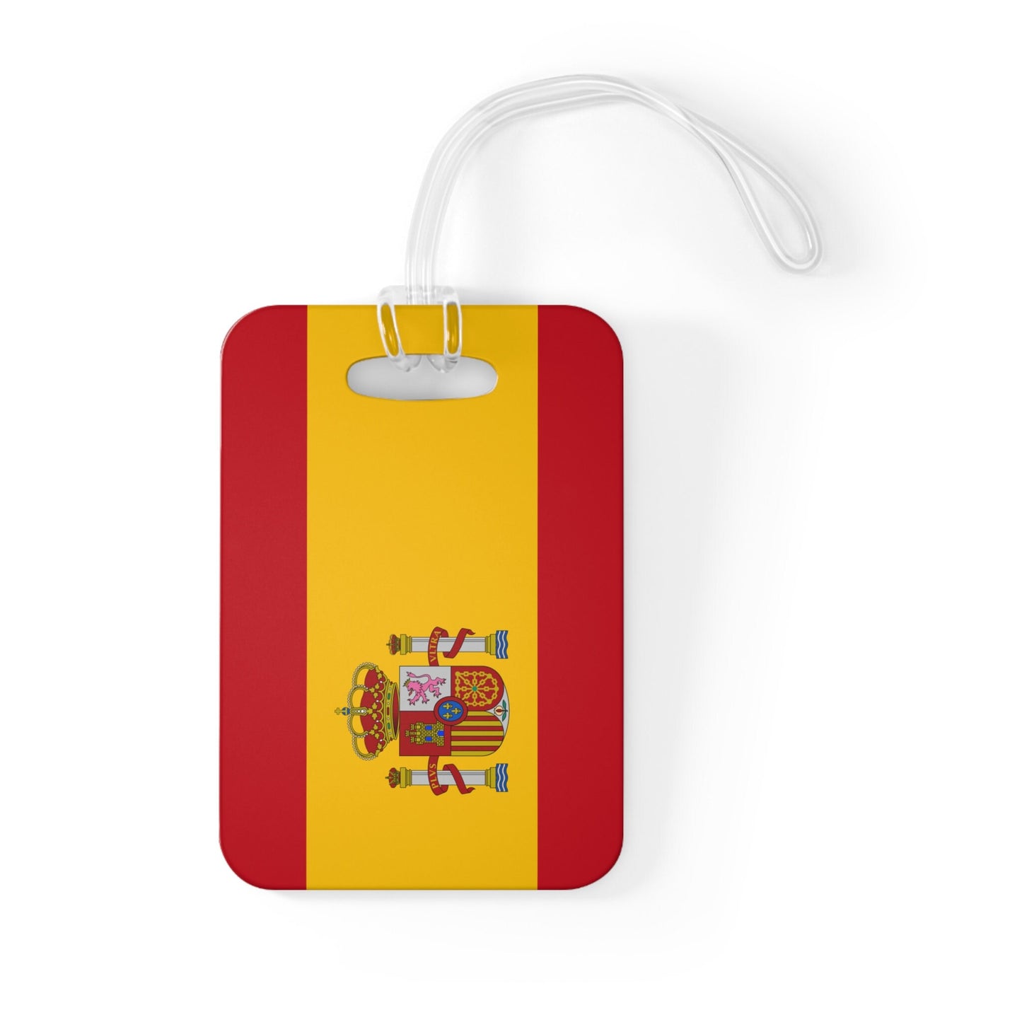 Spain Flag Luggage Bag Tag