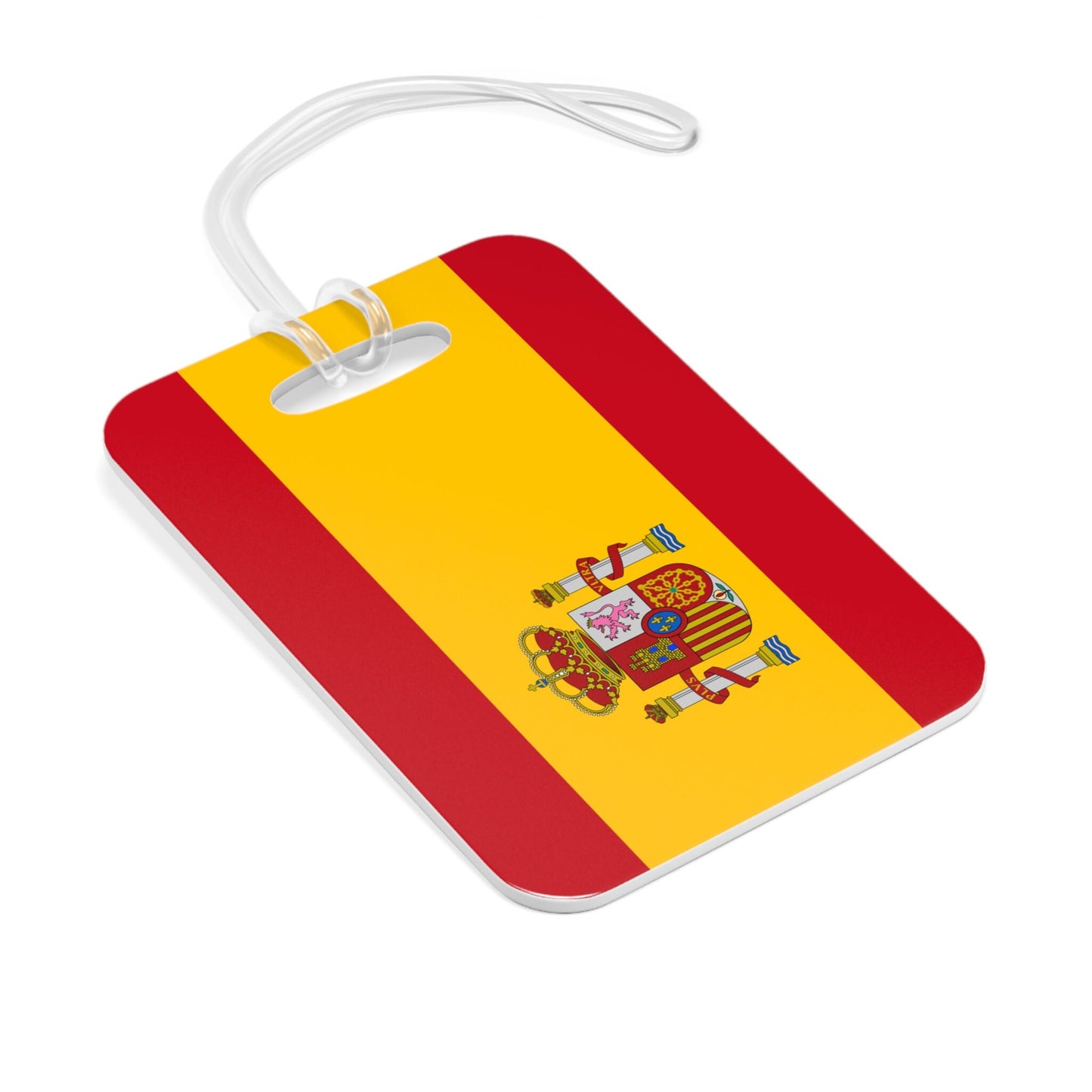 Spain Flag Luggage Bag Tag