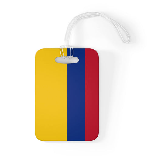 Colombia Flag Luggage Bag Tag