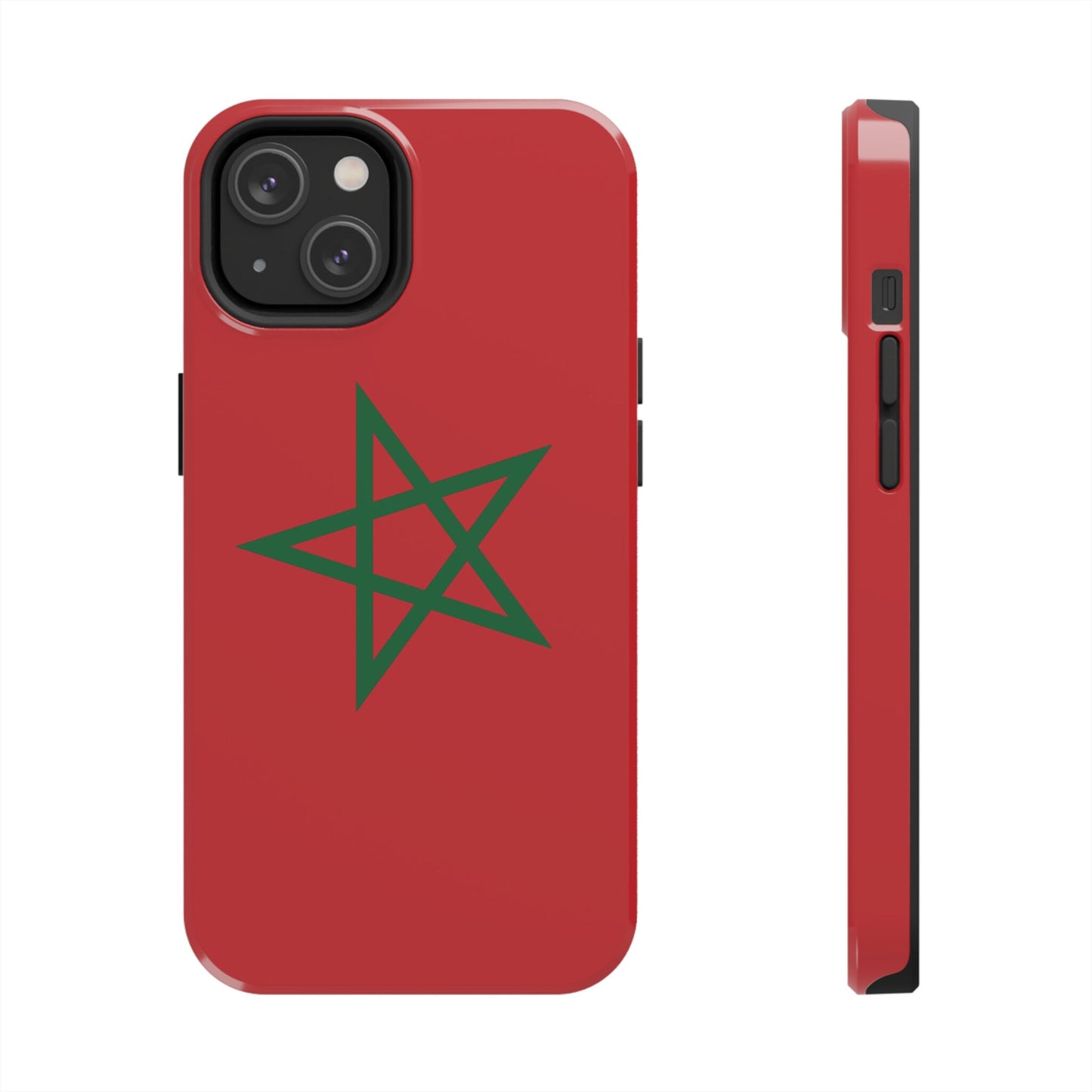 Morocco Flag Tough Phone Cases