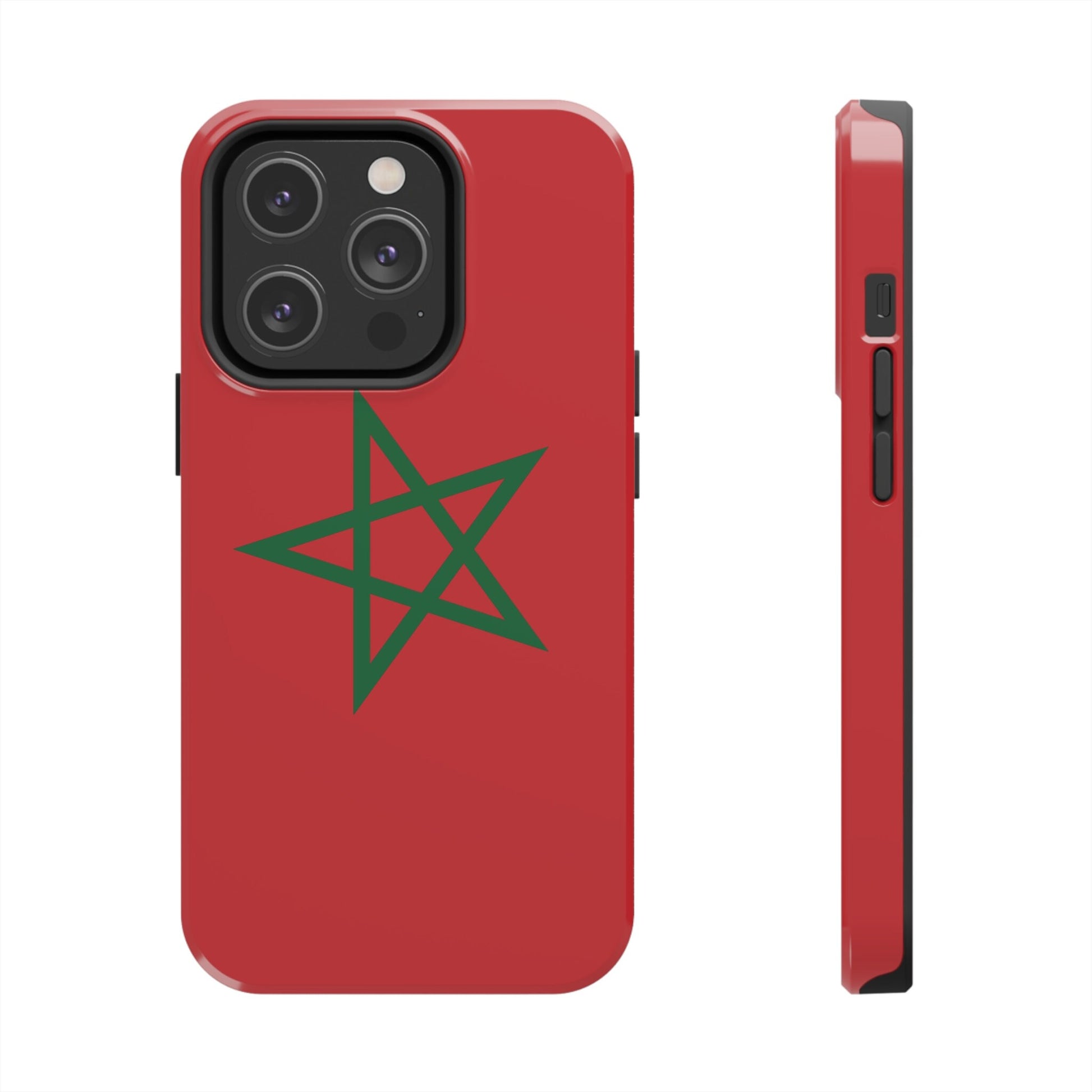 Morocco Flag Tough Phone Cases