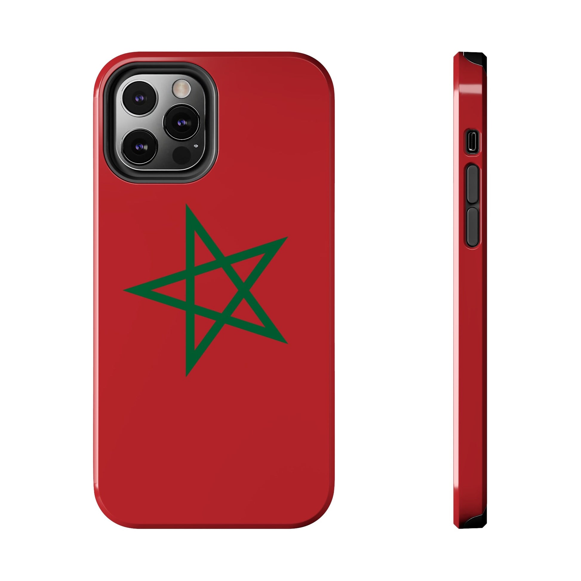 Morocco Flag Tough Phone Cases