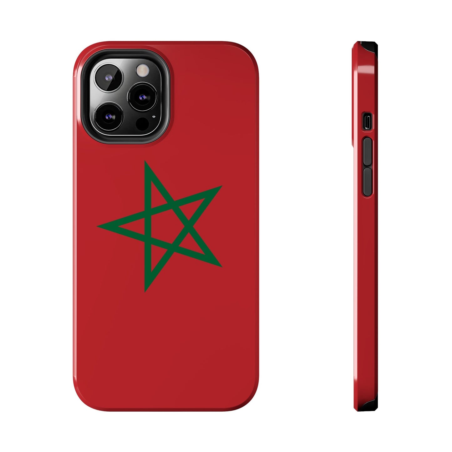 Morocco Flag Tough Phone Cases