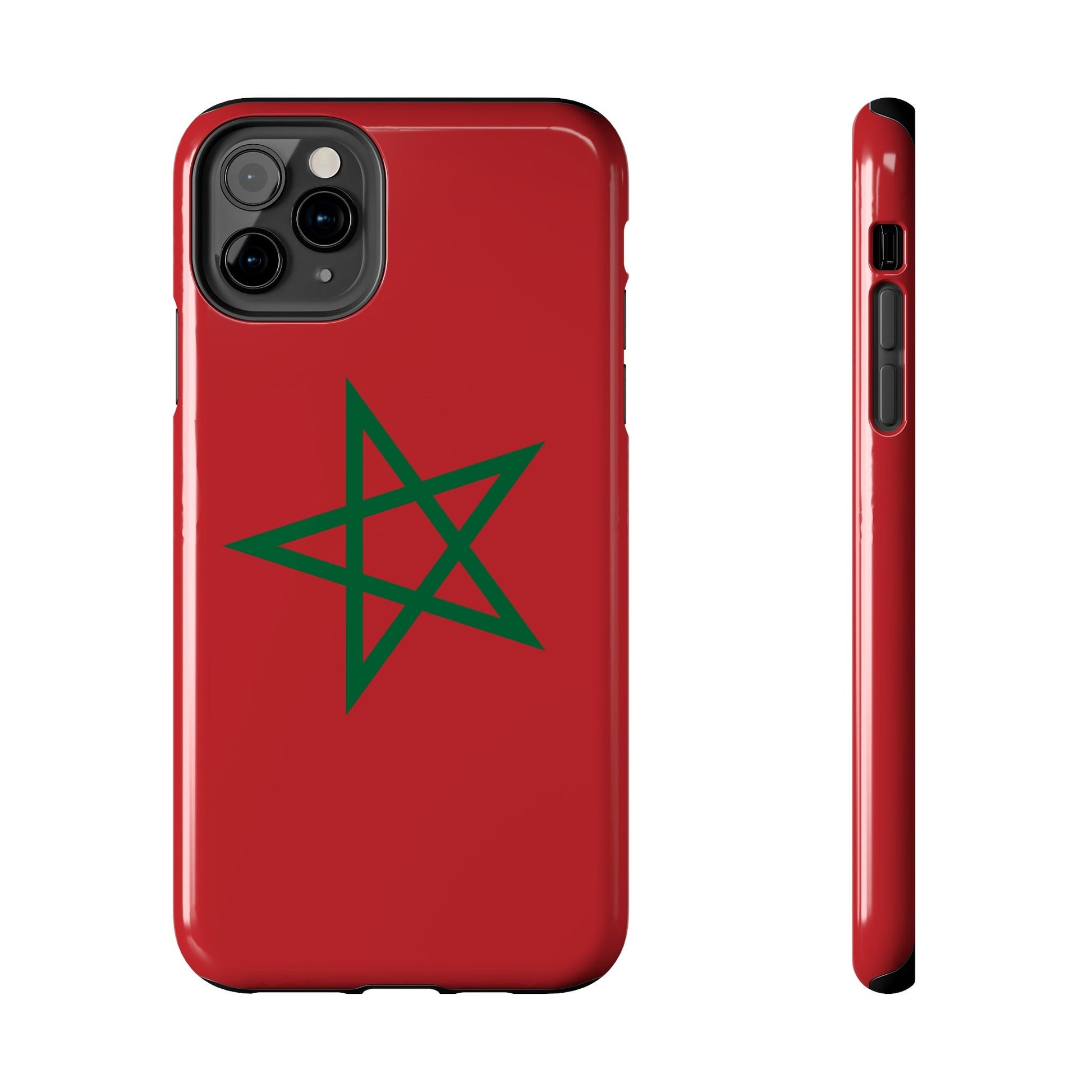 Morocco Flag Tough Phone Cases