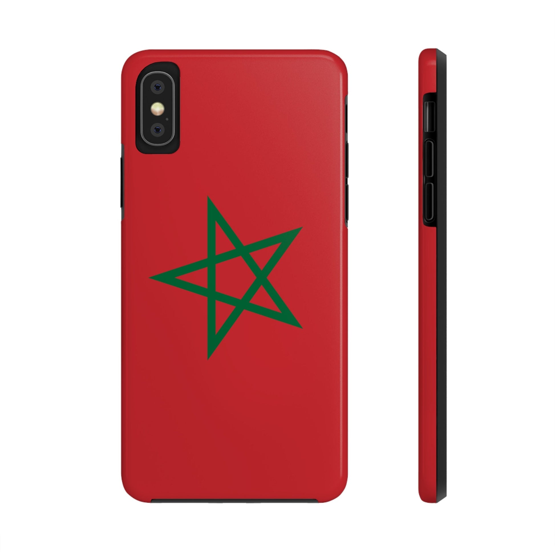 Morocco Flag Tough Phone Cases