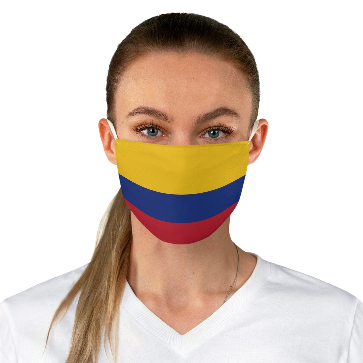 Colombia Flag Fabric Face Mask