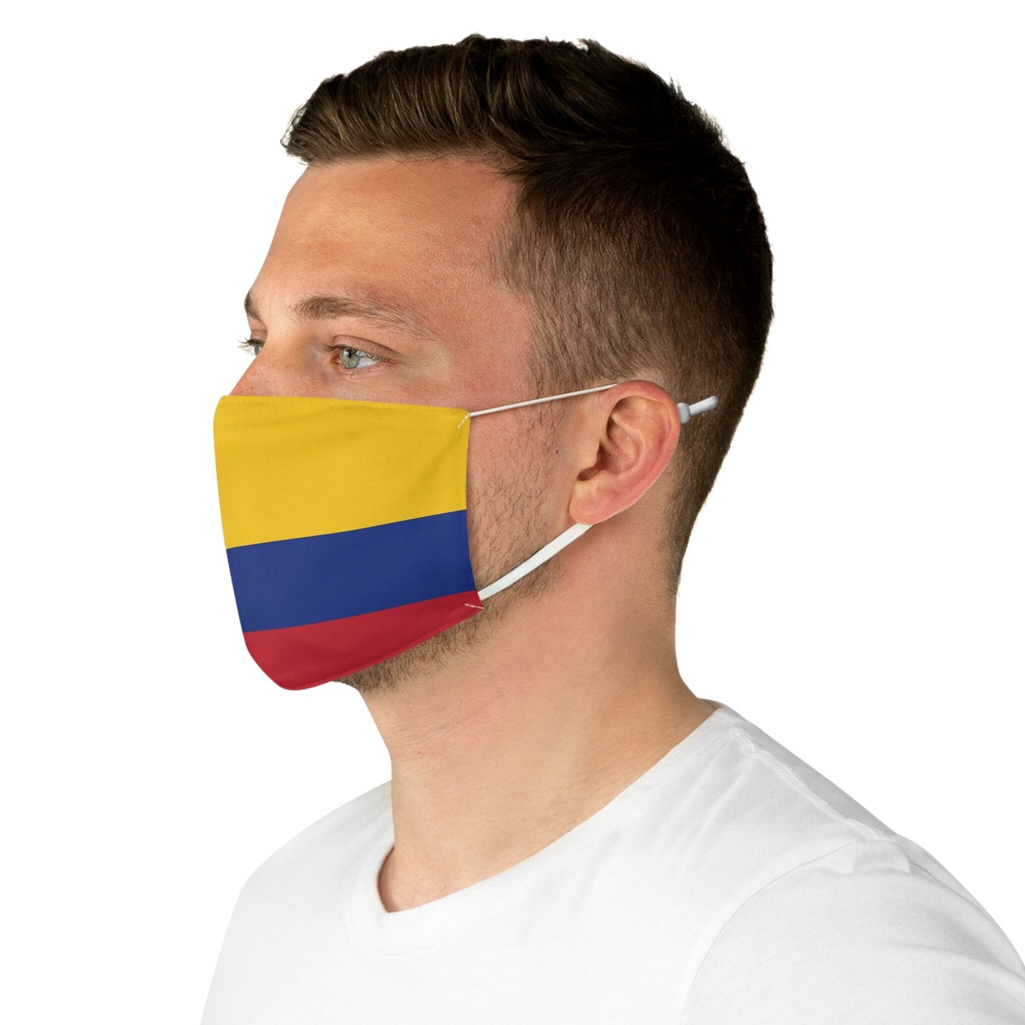 Colombia Flag Fabric Face Mask