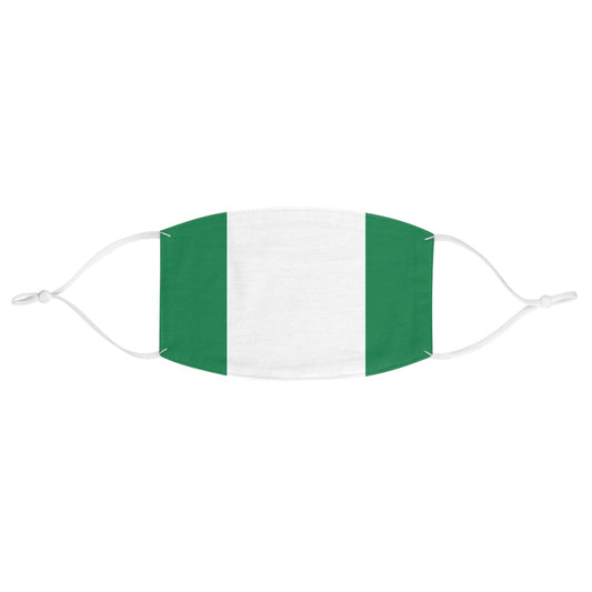 Nigeria Flag Fabric Face Mask