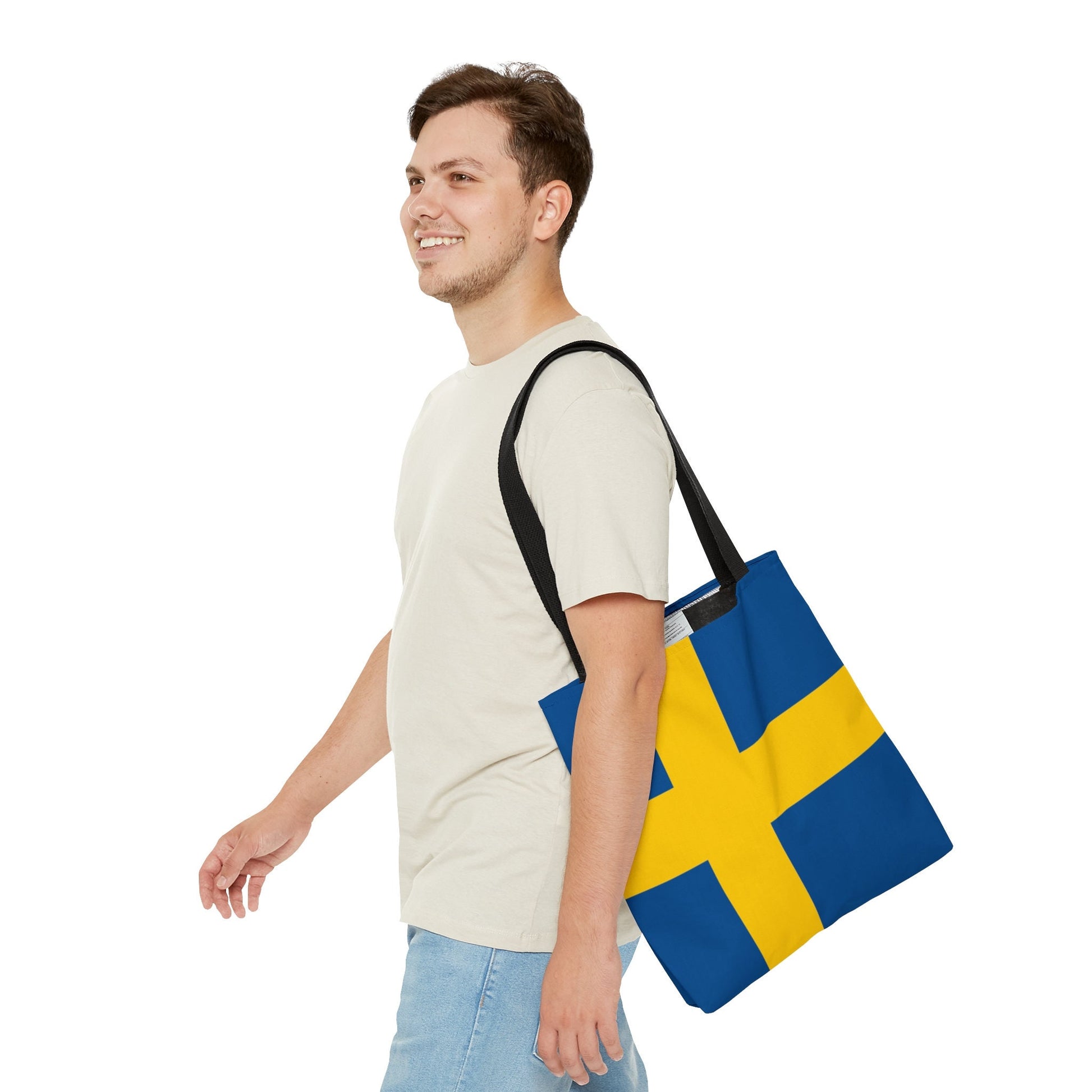 Sweden Flag Tote Bag