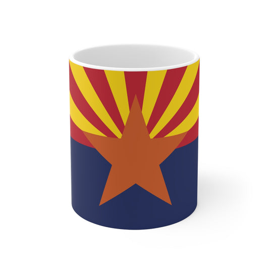 Arizona Flag Ceramic coffee Mug 11oz