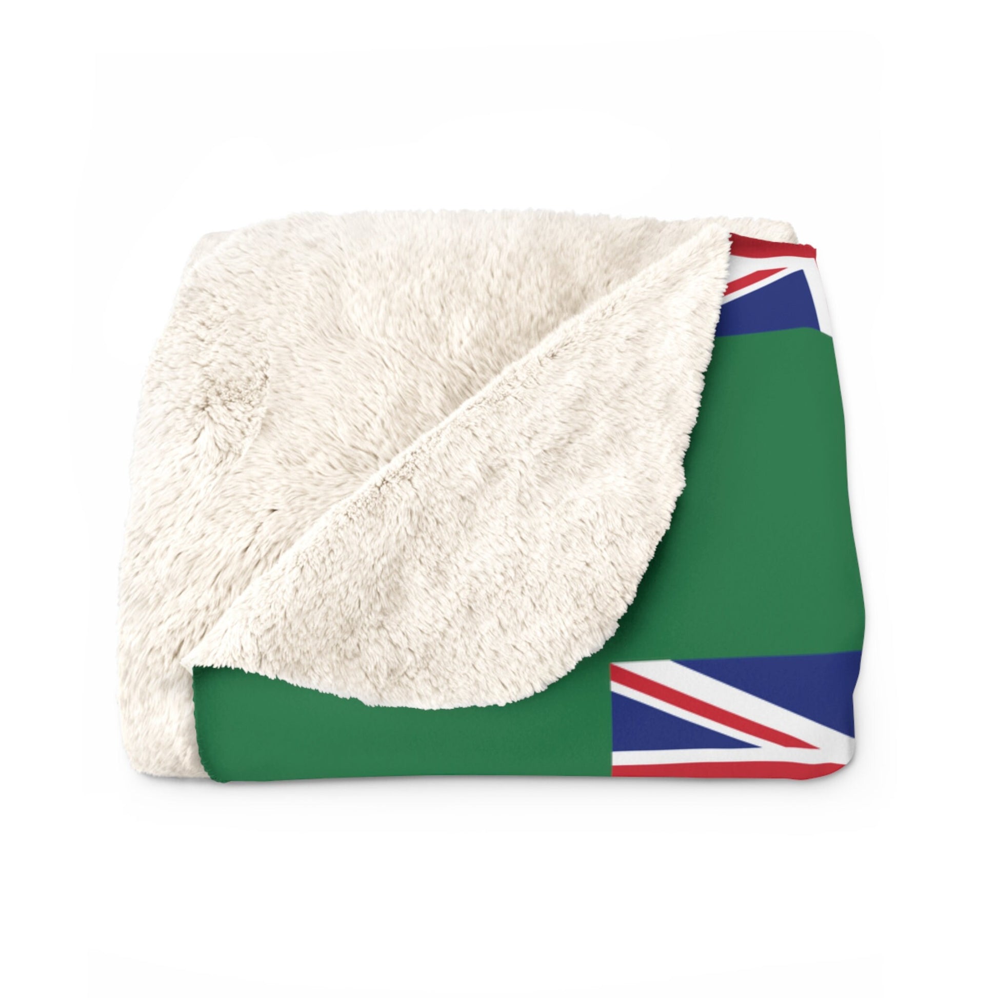 United Kingdom UK Sherpa Fleece Blanket