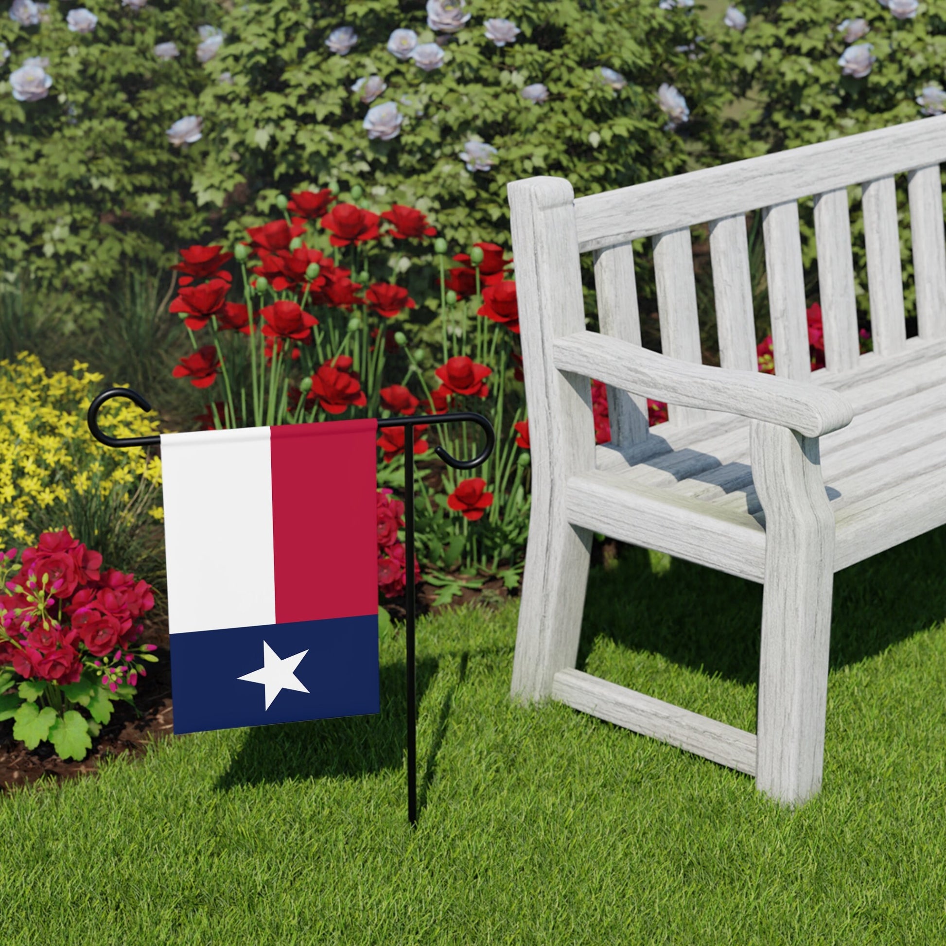 Texas Flag Garden Banner