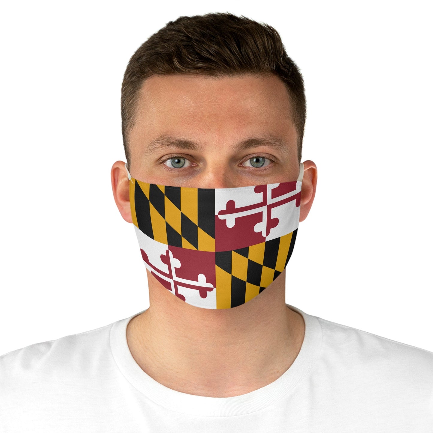 Maryland Flag Fabric Face Mask