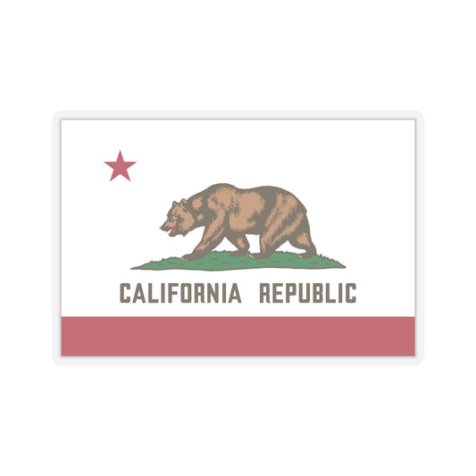 California Flag Stickers