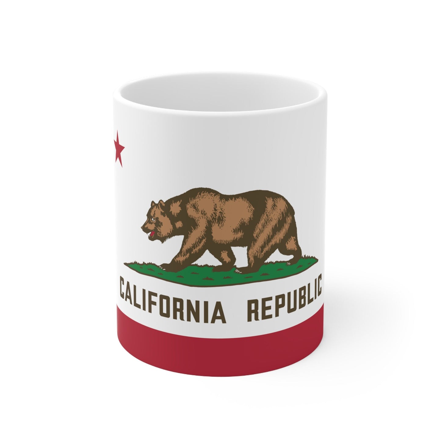 California Flag Ceramic coffee Mug 11oz