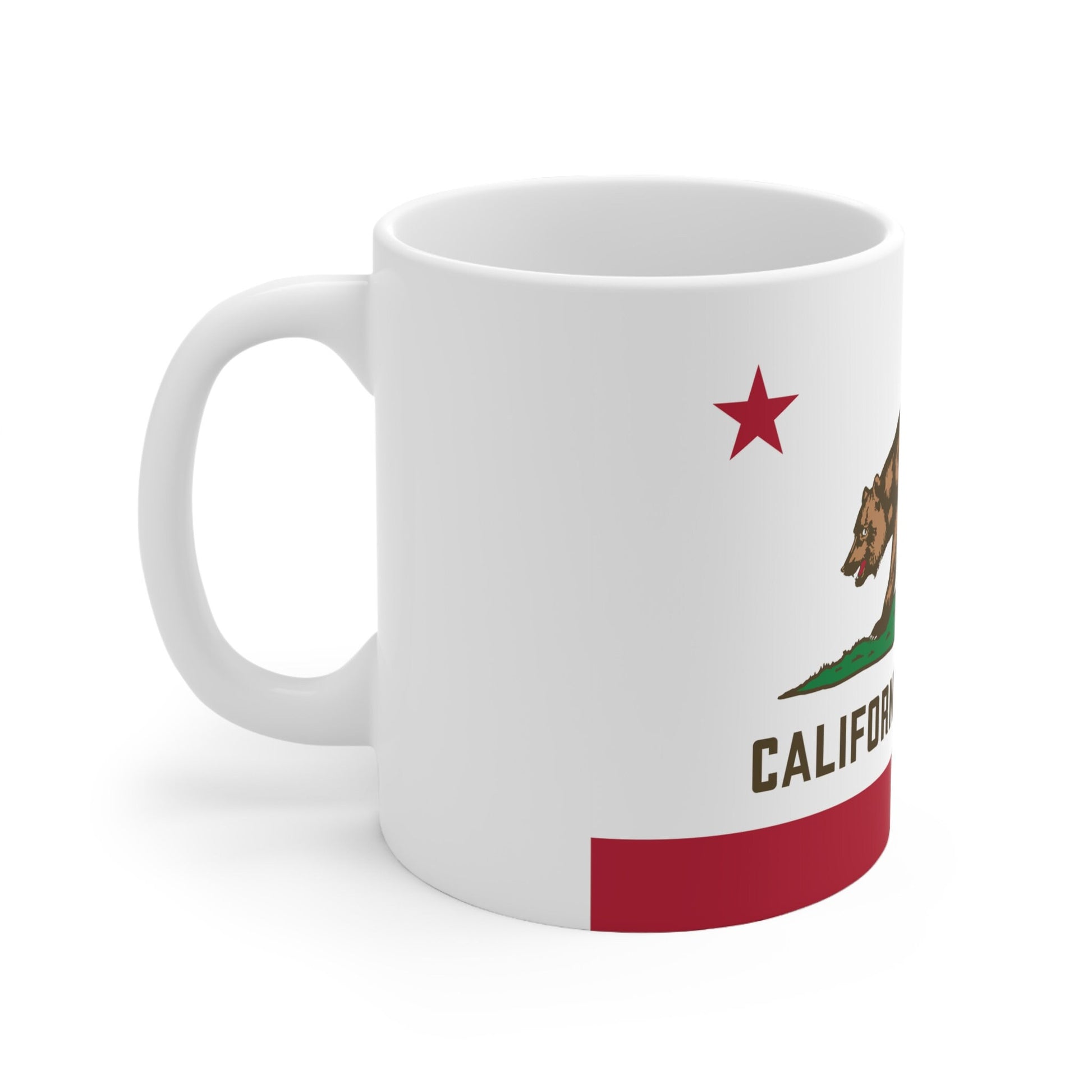 California Flag Ceramic coffee Mug 11oz