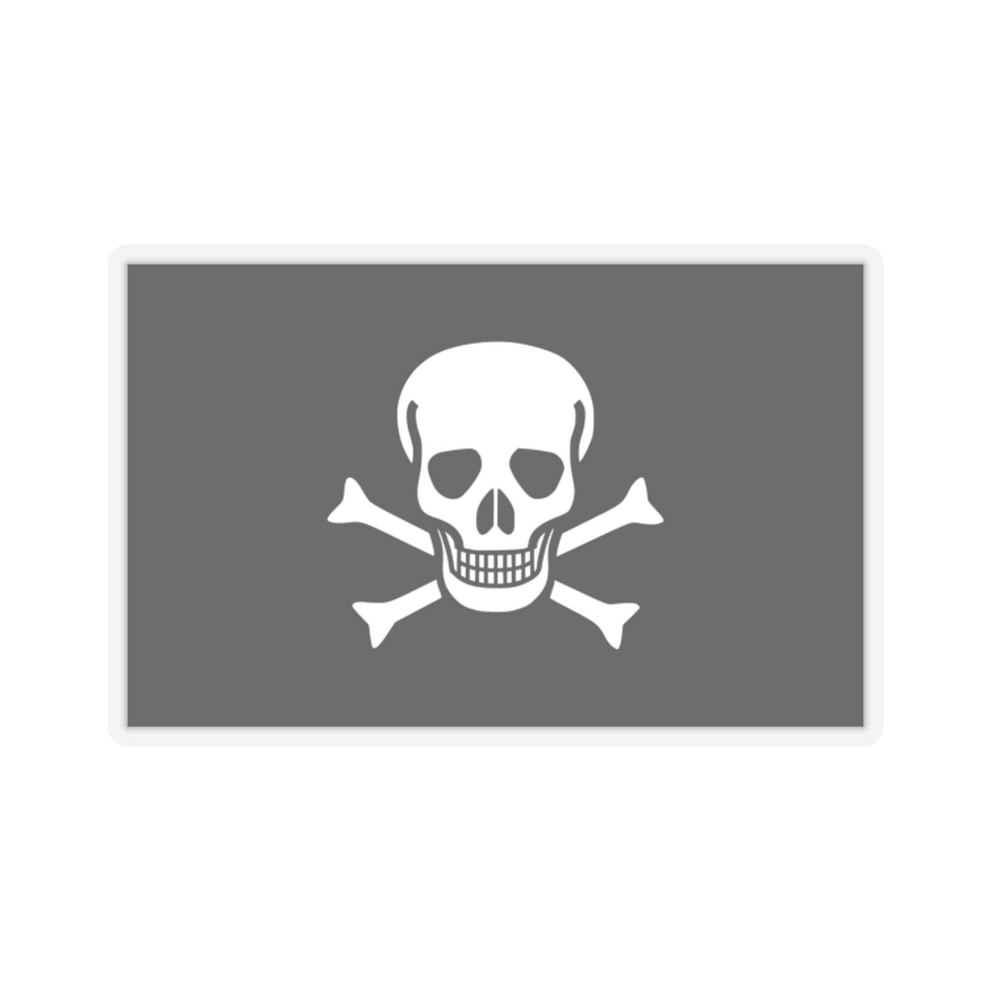 Jolly Roger Pirate Skull Flag Stickers