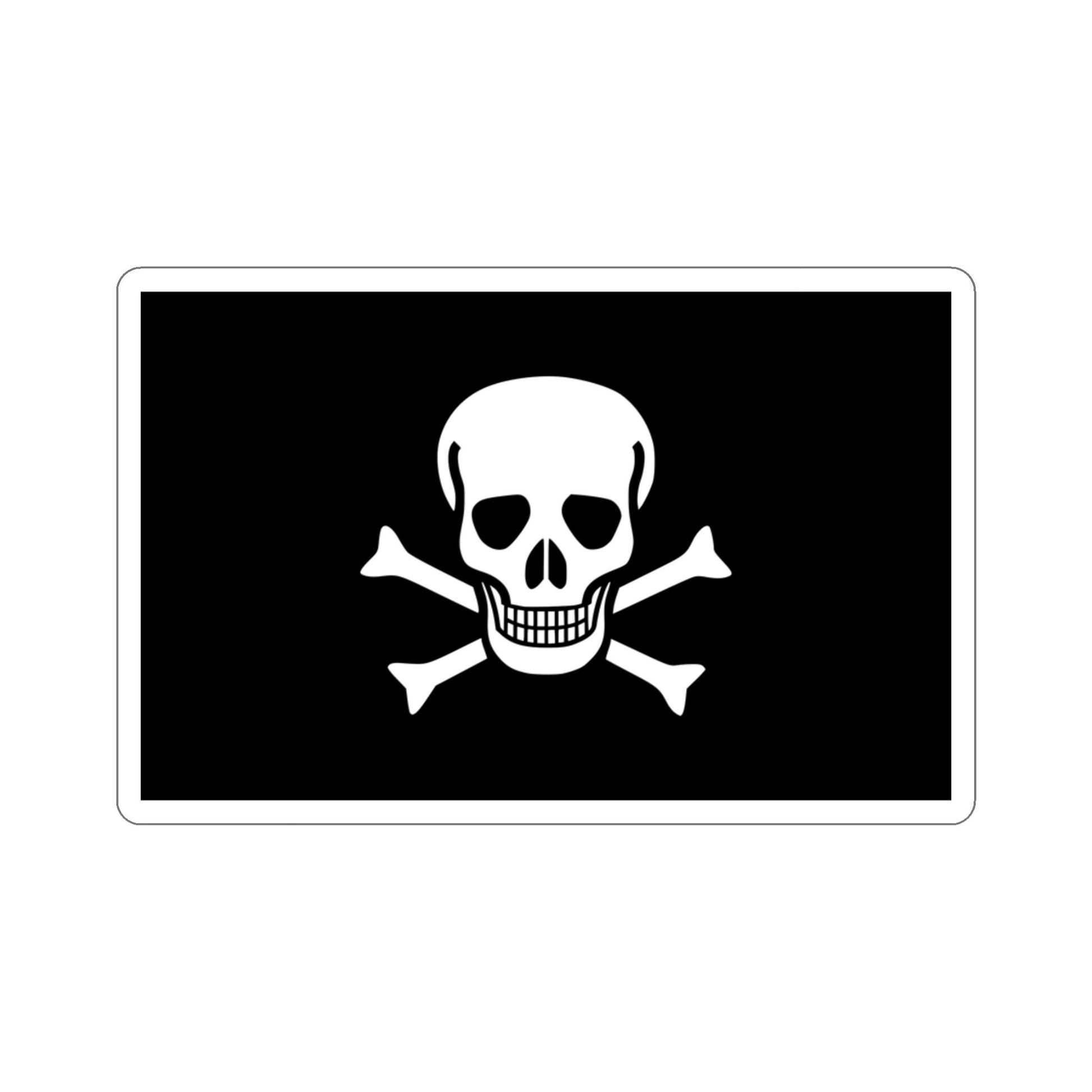 Jolly Roger Pirate Skull Flag Stickers