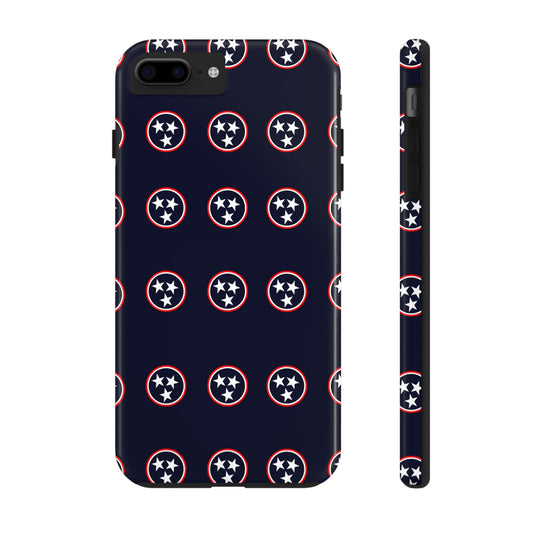 Tennessee Tri Star Flag Tough Phone Cases