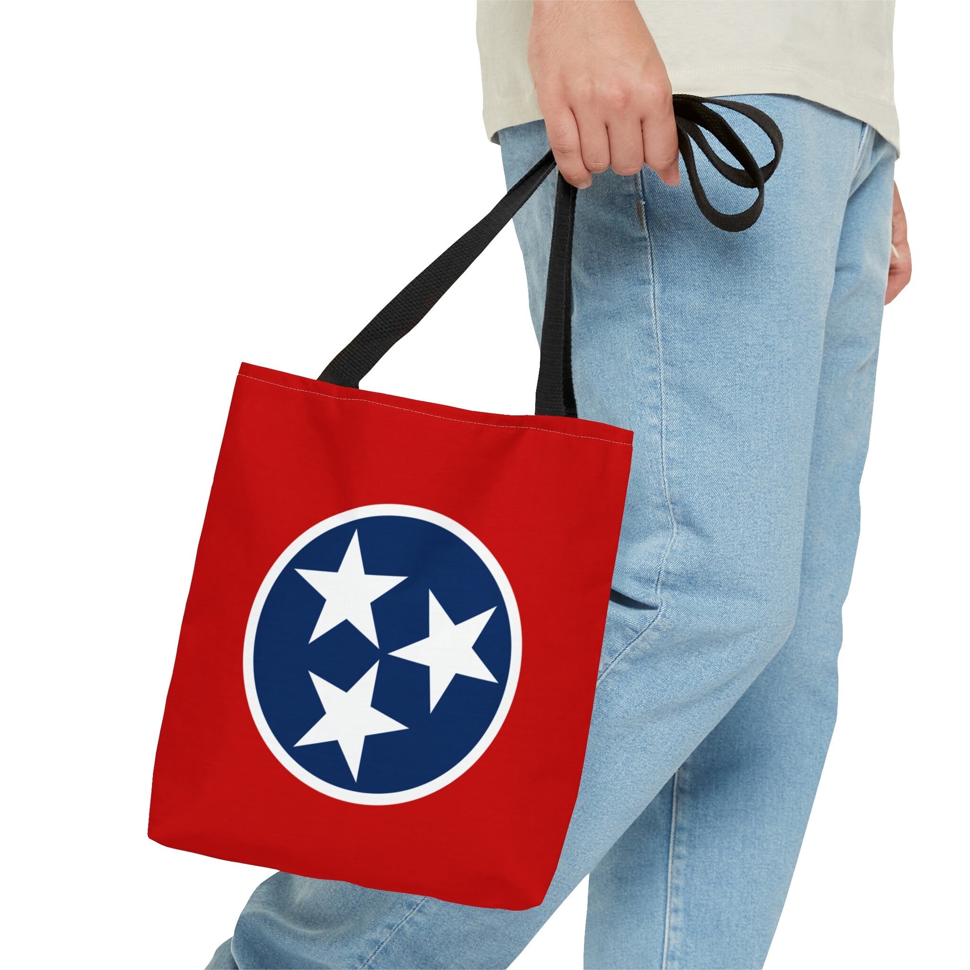 Tennessee Tri Star Flag Tote Bag