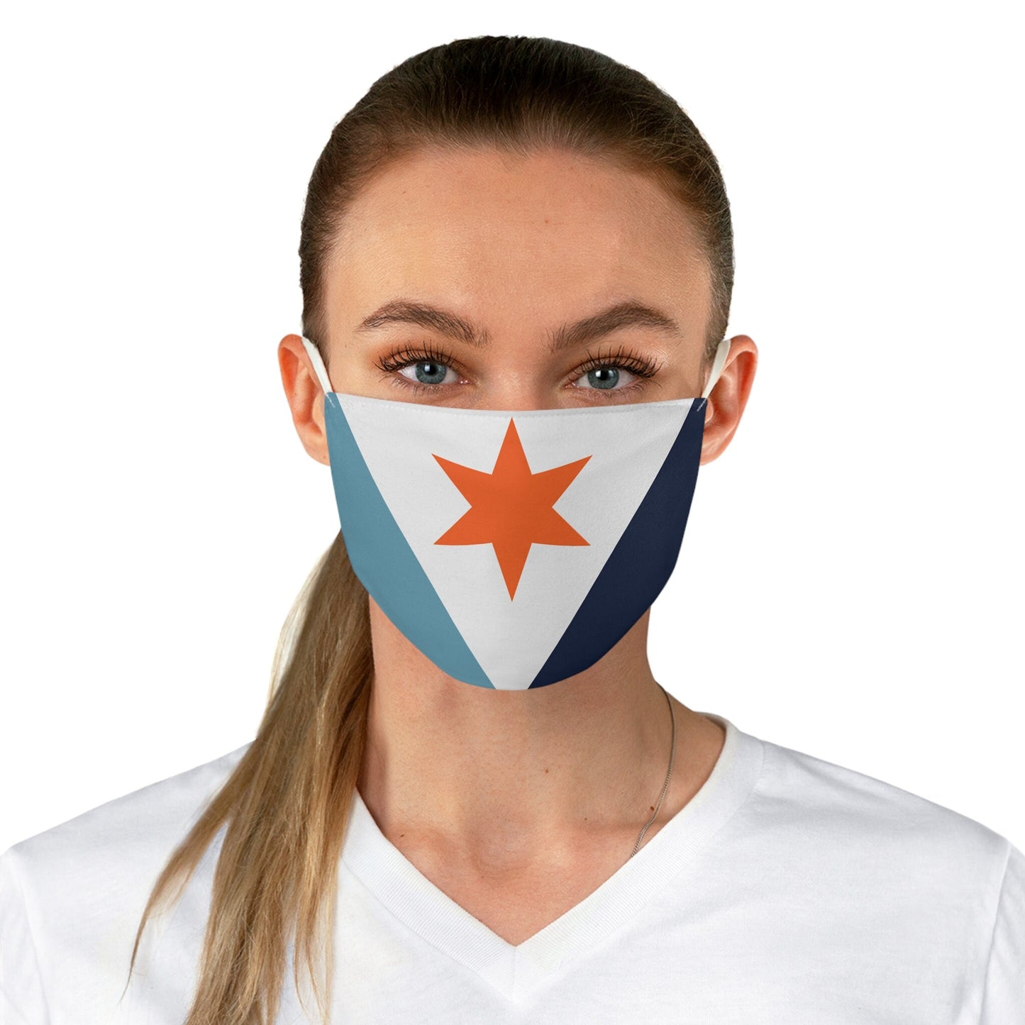 Syracuse Flag Fabric Face Mask