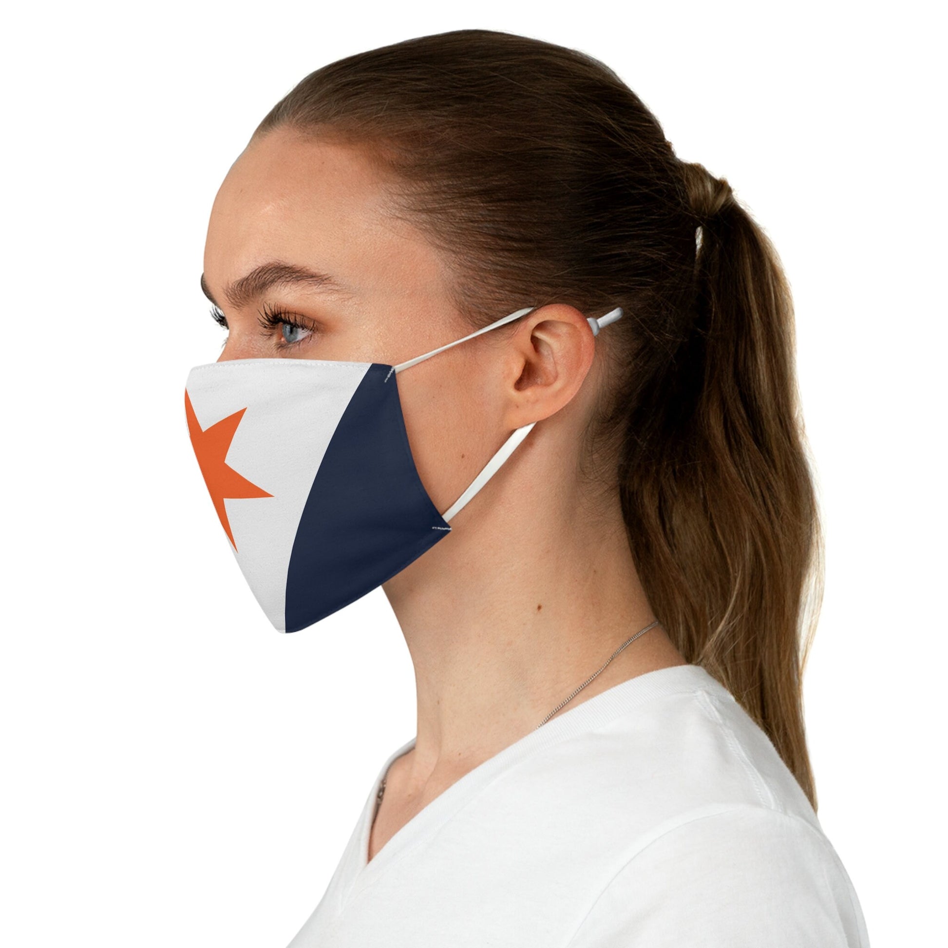 Syracuse Flag Fabric Face Mask