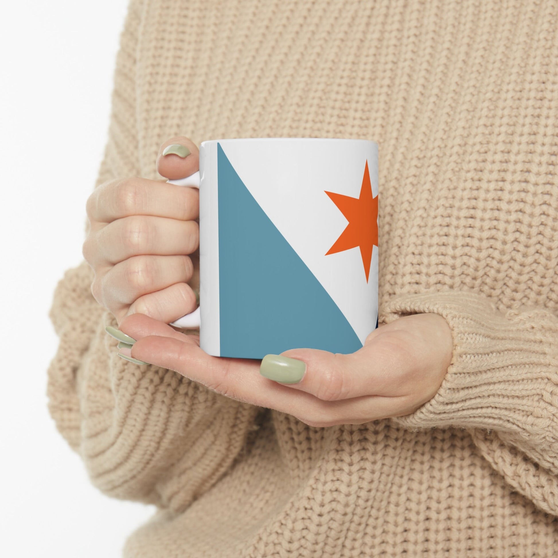 Syracuse Flag Ceramic Coffee Mug 11oz