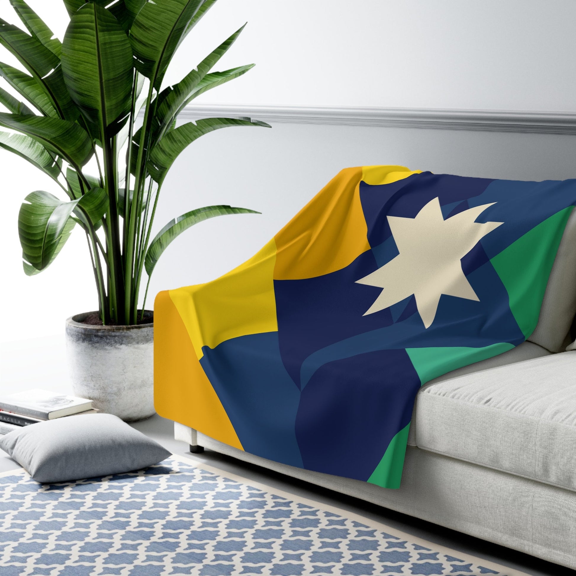 Appalachia Flag Sherpa Fleece Blanket