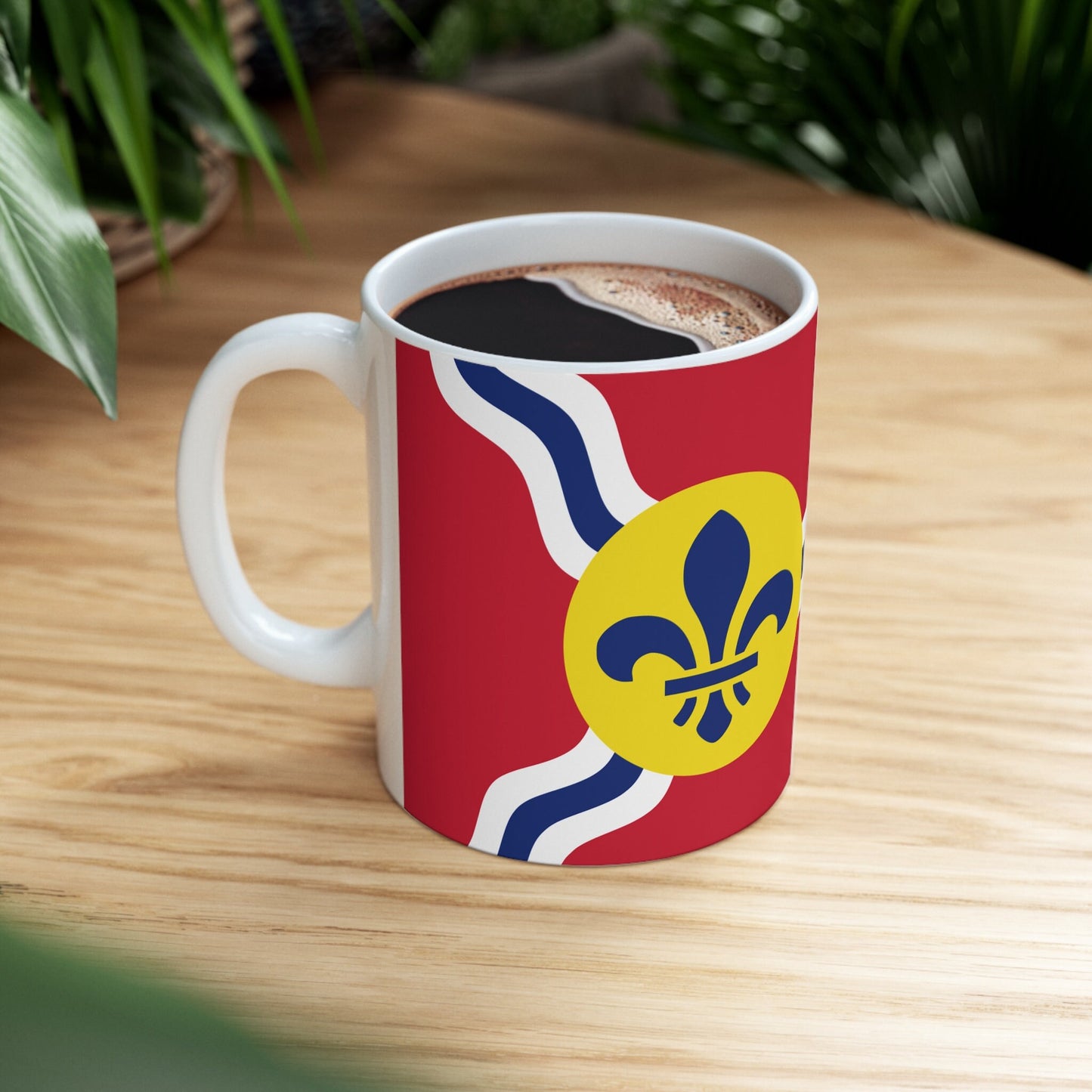 St. Louis Missouri Flag Ceramic Mug 11oz