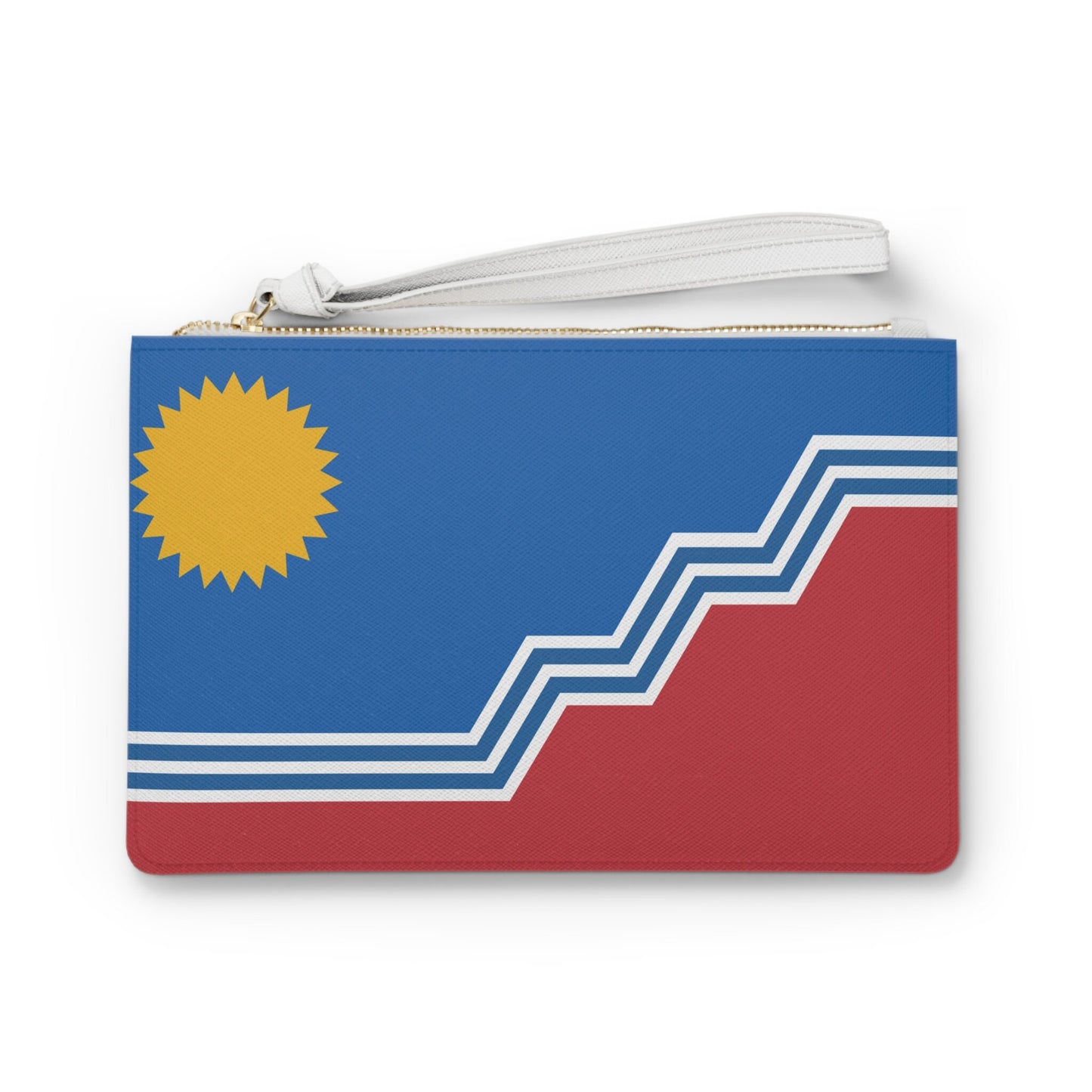 Sioux Falls South Dakota Flag Clutch Bag