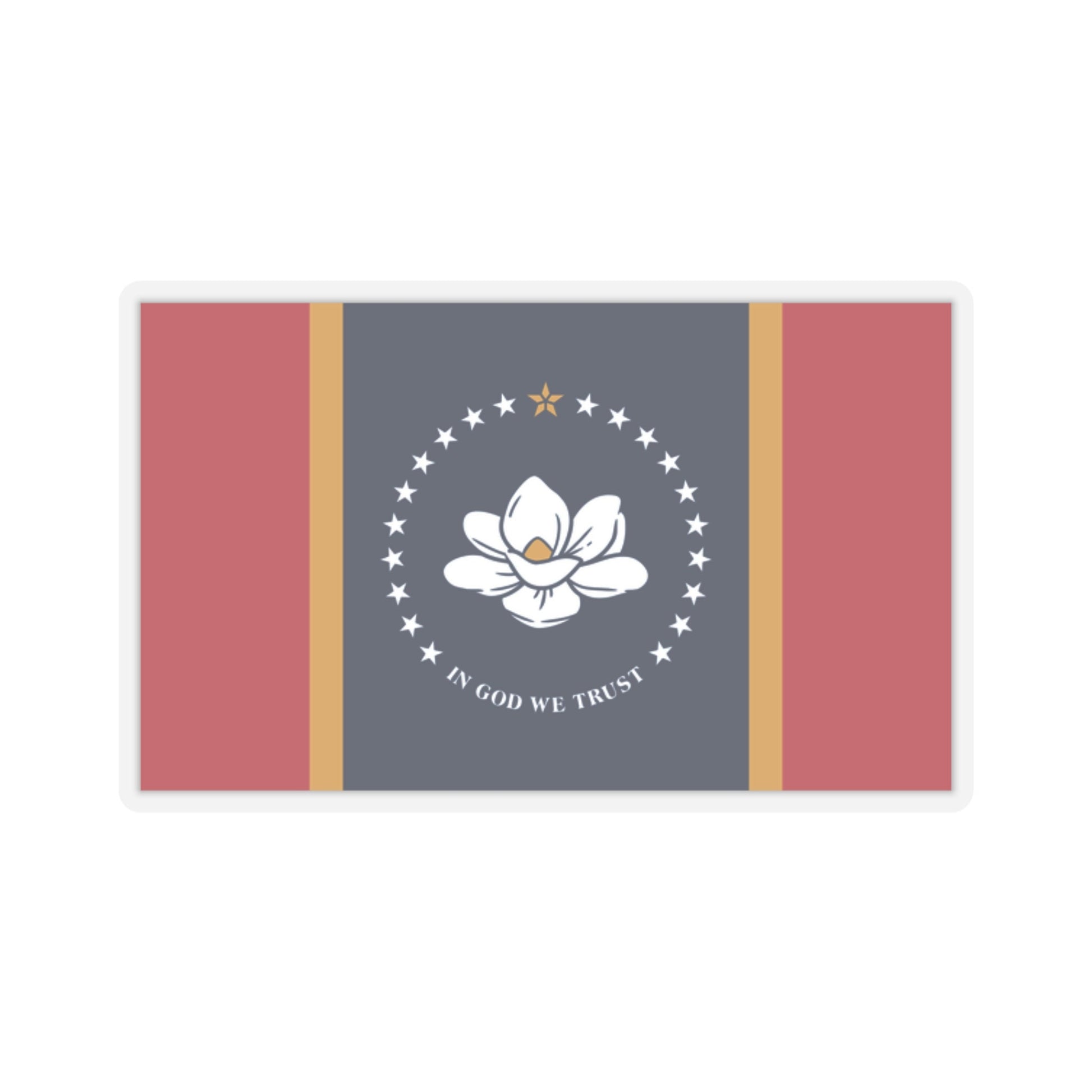 Mississippi Flag Stickers