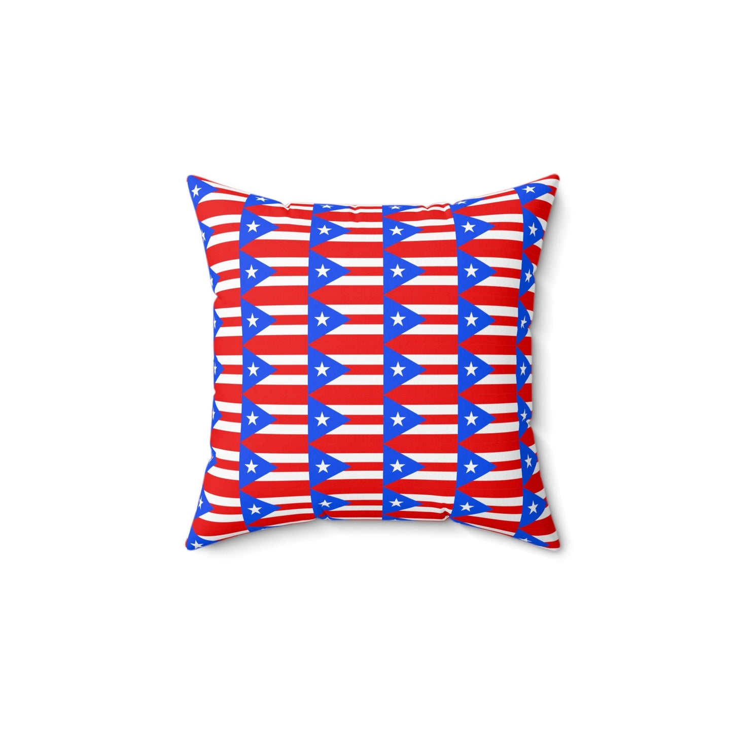 Puerto Rico Spun Polyester Square Pillow