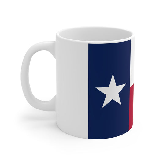 Texas Flag Ceramic coffee Mug 11oz