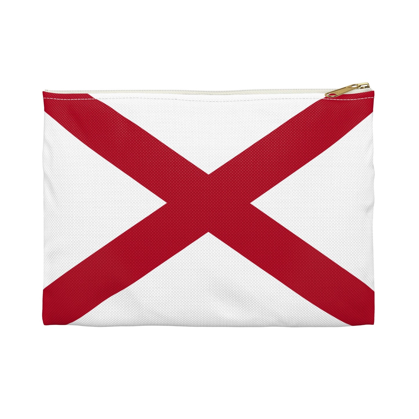 Alabama Flag Accessory Pouch, great for school or travel bag, care package gift, state pride gift