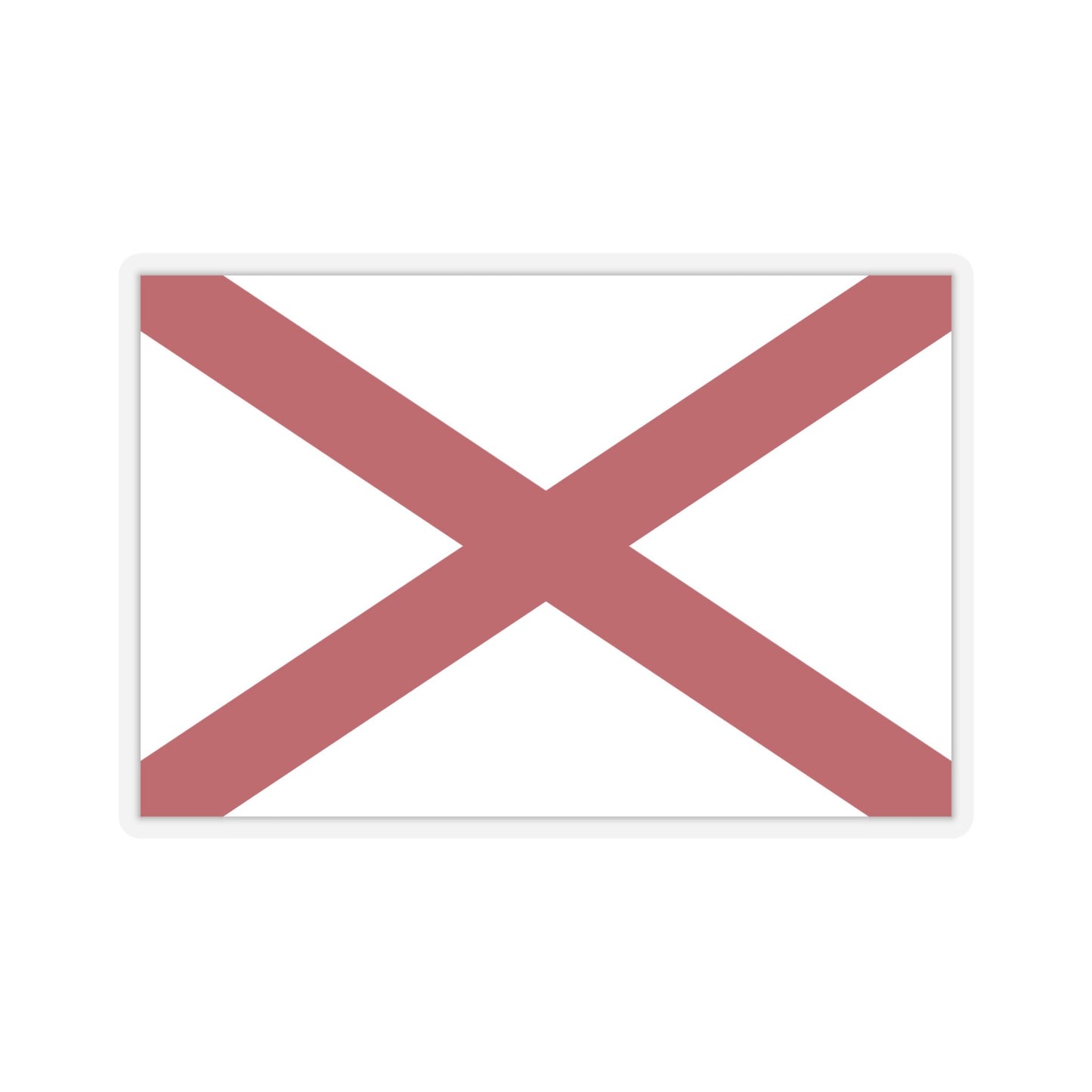 Alabama Flag Stickers, Great way to show your state pride