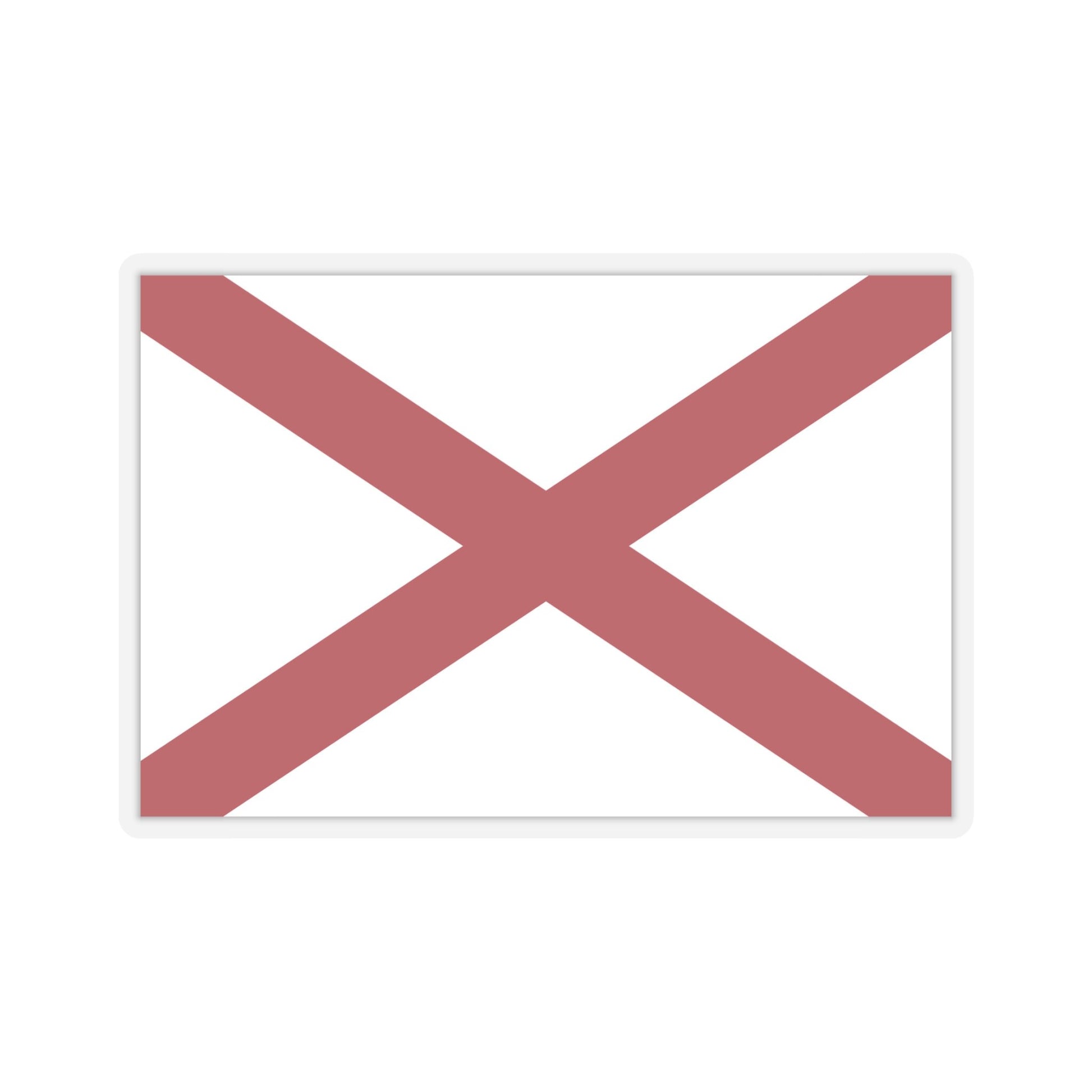 Alabama Flag Stickers, Great way to show your state pride