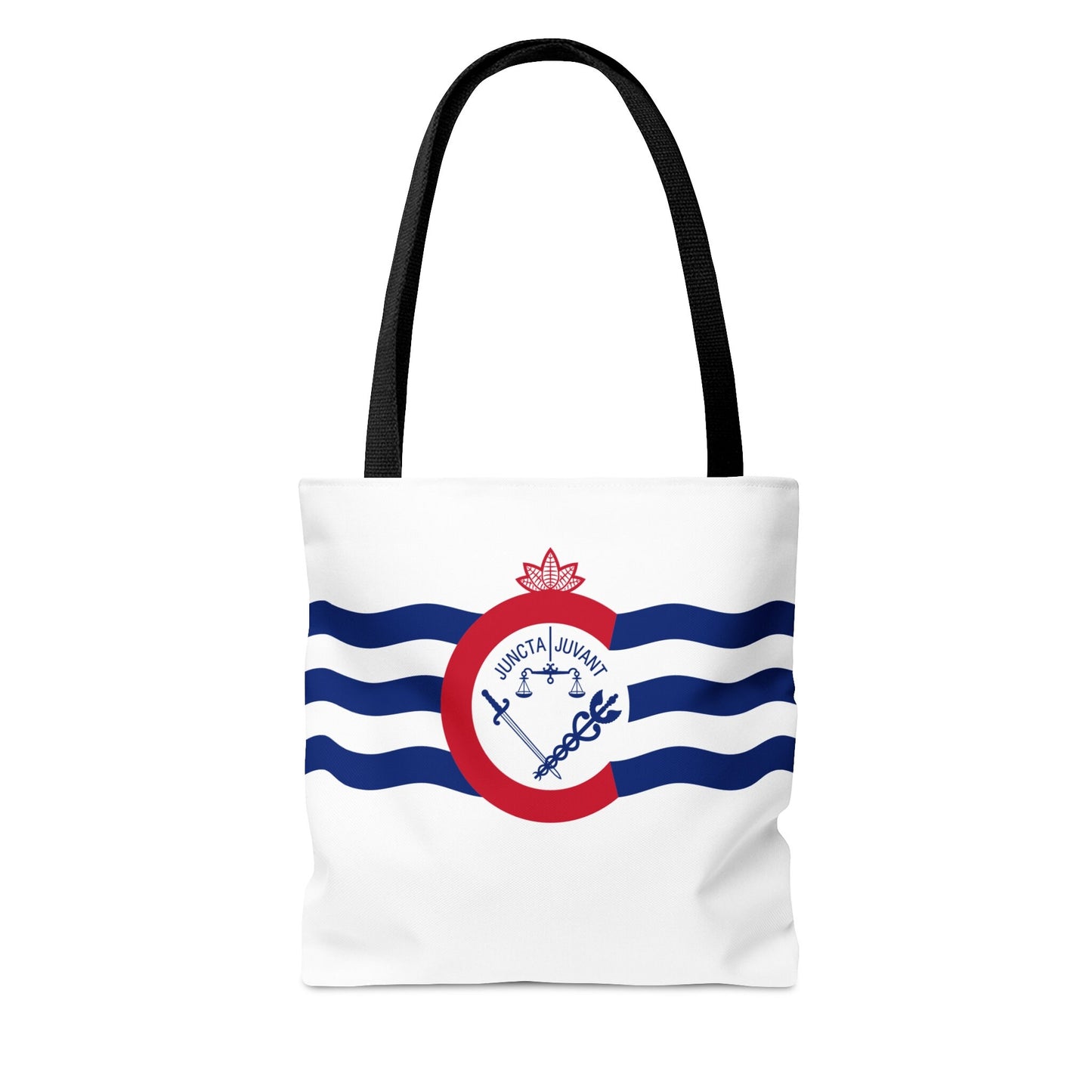 Cincinnati Flag Tote Bag, Makes a great teacher gift, school tote, travel vacation tote, tailgate bag, hometown pride gift